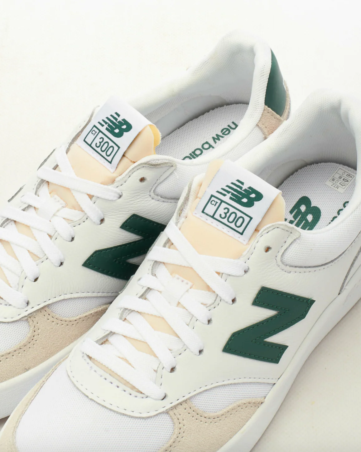 New Balance- 300 White/Green - Image 5