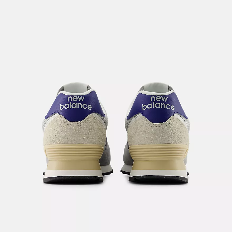 New Balance - 574 in Grey/Grey - Image 5