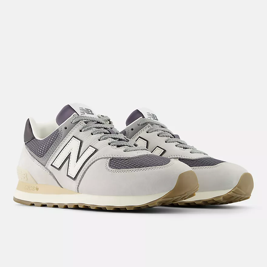 New Balance - 574 in Grey Matter with Dark Silver Metallic - Image 2