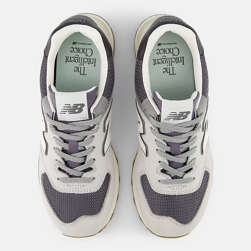 New Balance - 574 in Grey Matter with Dark Silver Metallic - Image 4