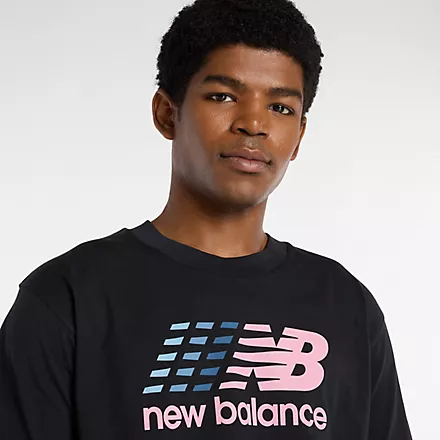 New Balance - Center Logo T-Shirt ~ Black - Image 3