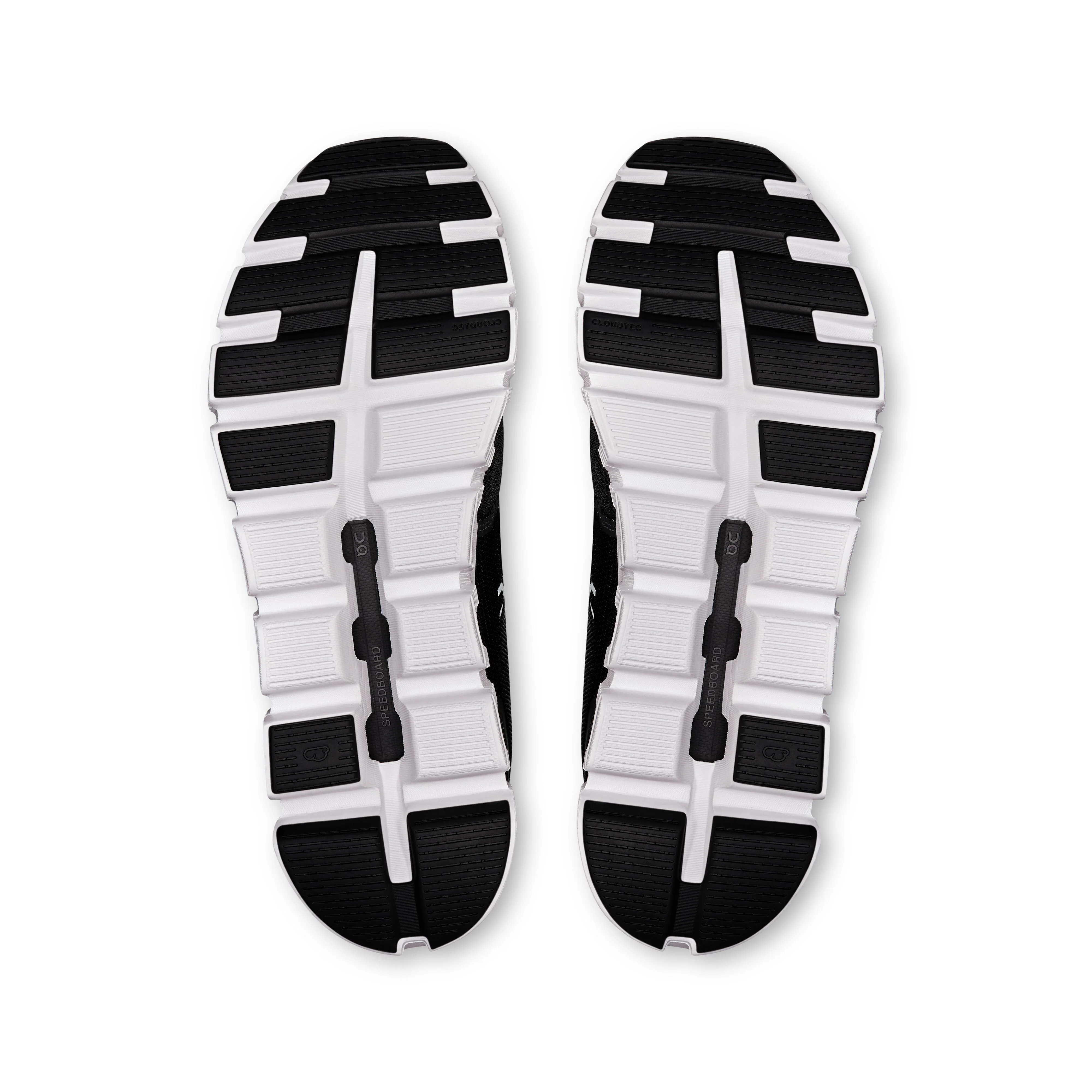 ON Running - Cloud 6 in Black/White - Image 5
