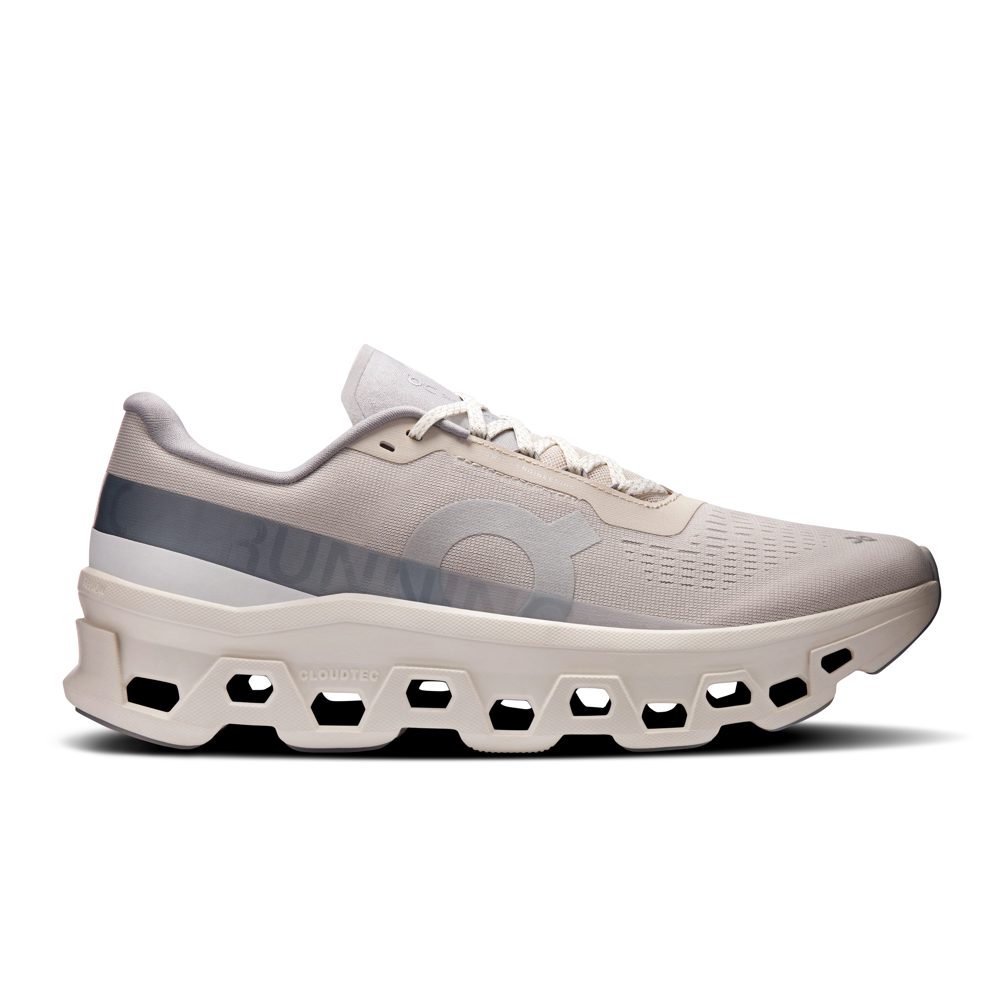 ON Running - Cloudmonster in Pearl/Ivory