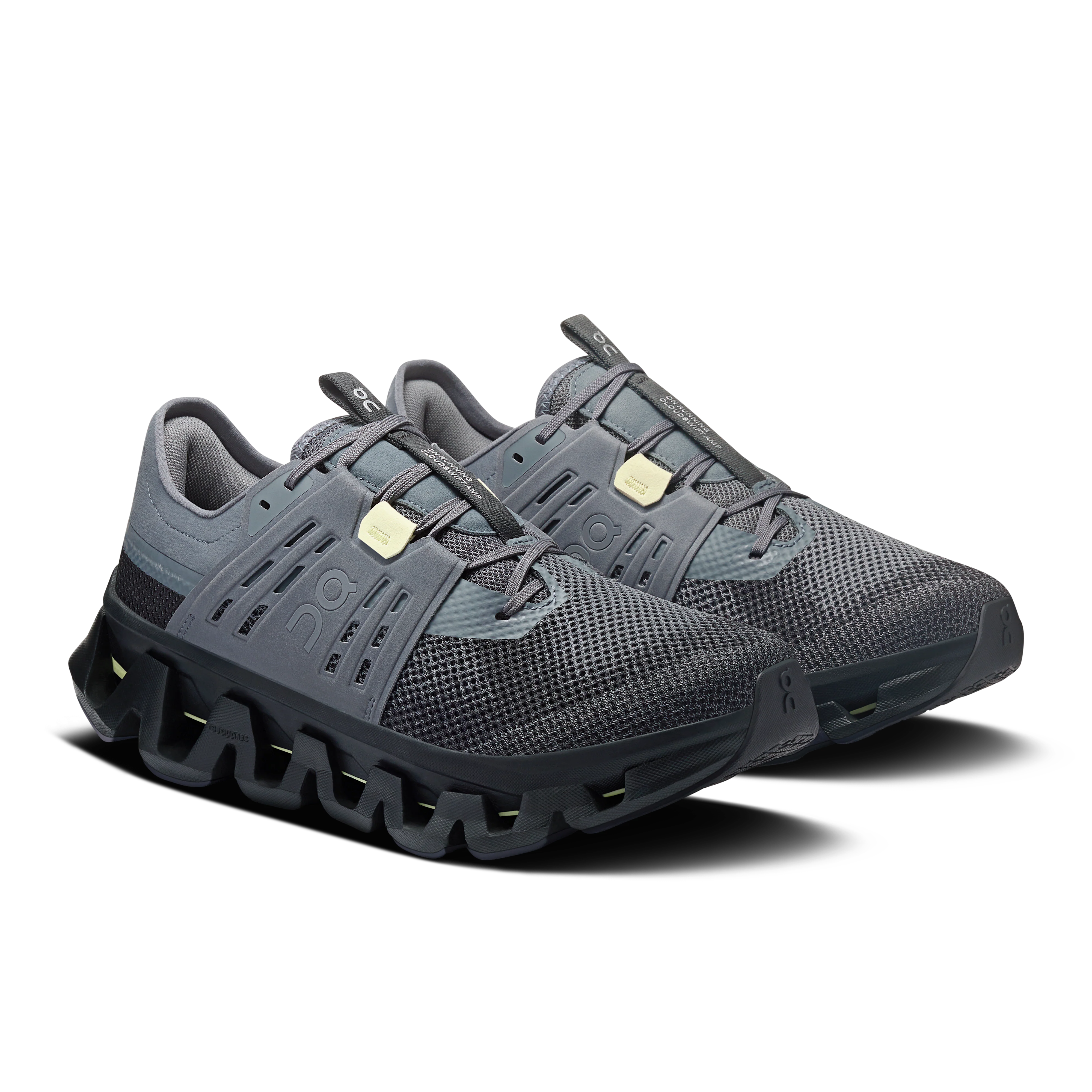On Running - Cloudswift Amp in Stone/Black - Image 3