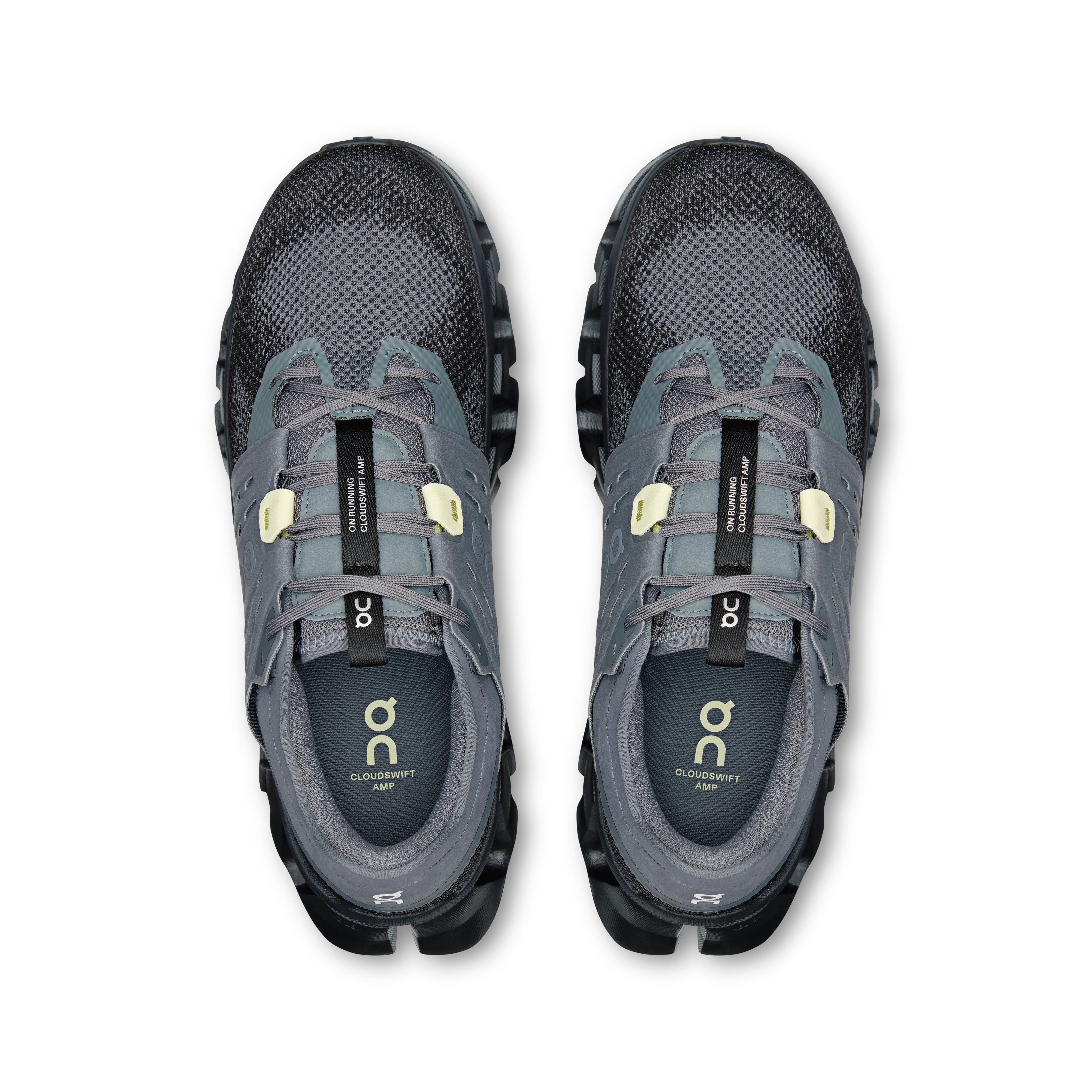 On Running - Cloudswift Amp in Stone/Black - Image 4