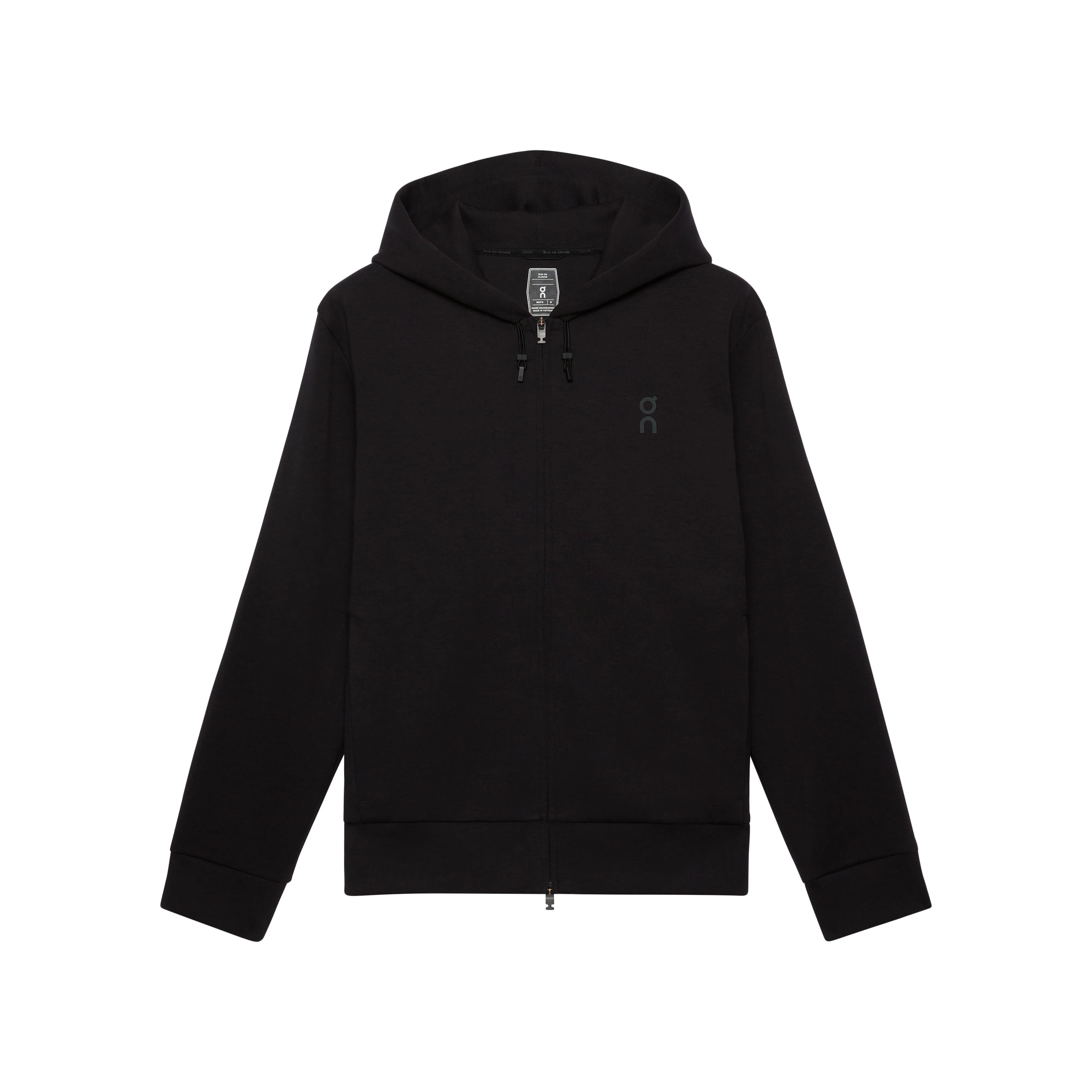 ON Running - Focus Tech Zip Hoodie in Black