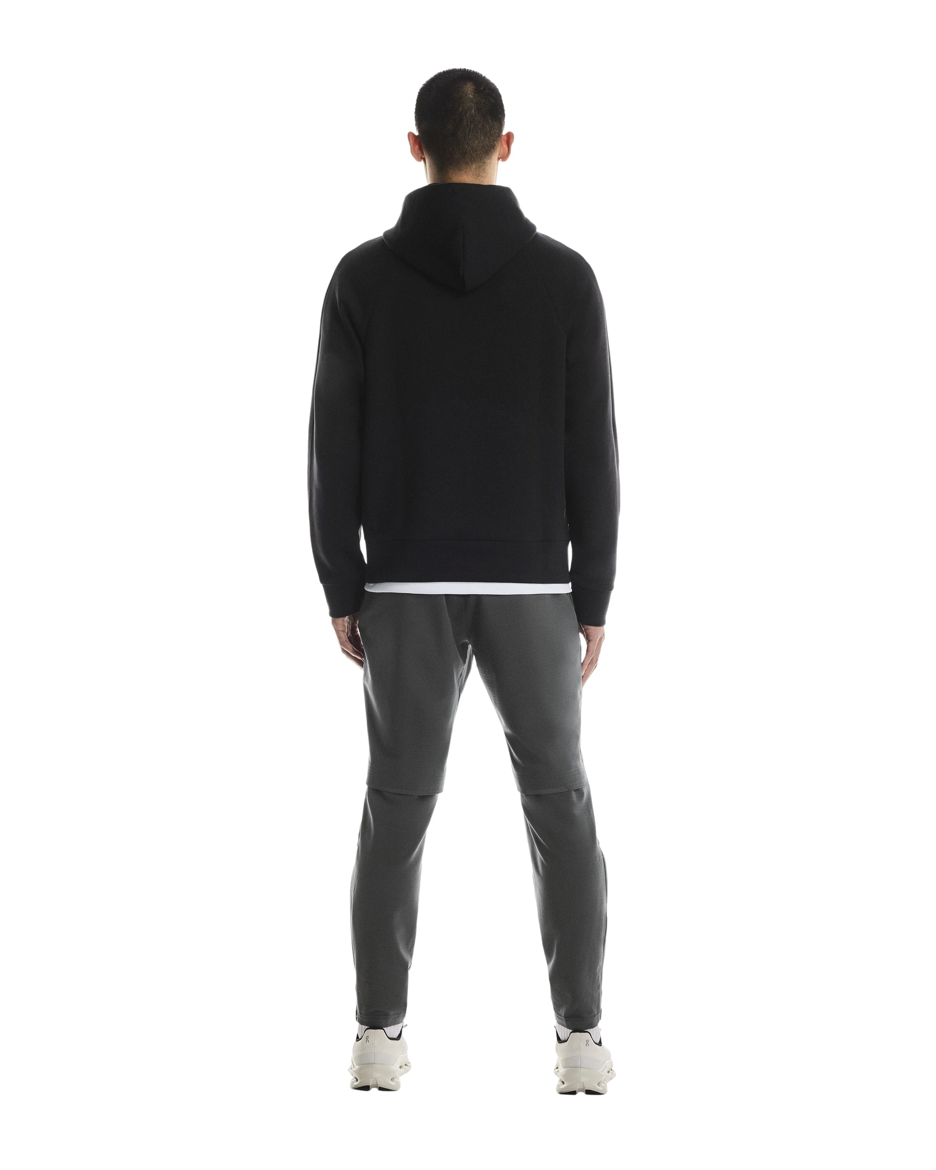 ON Running - Focus Tech Zip Hoodie in Black - Image 3