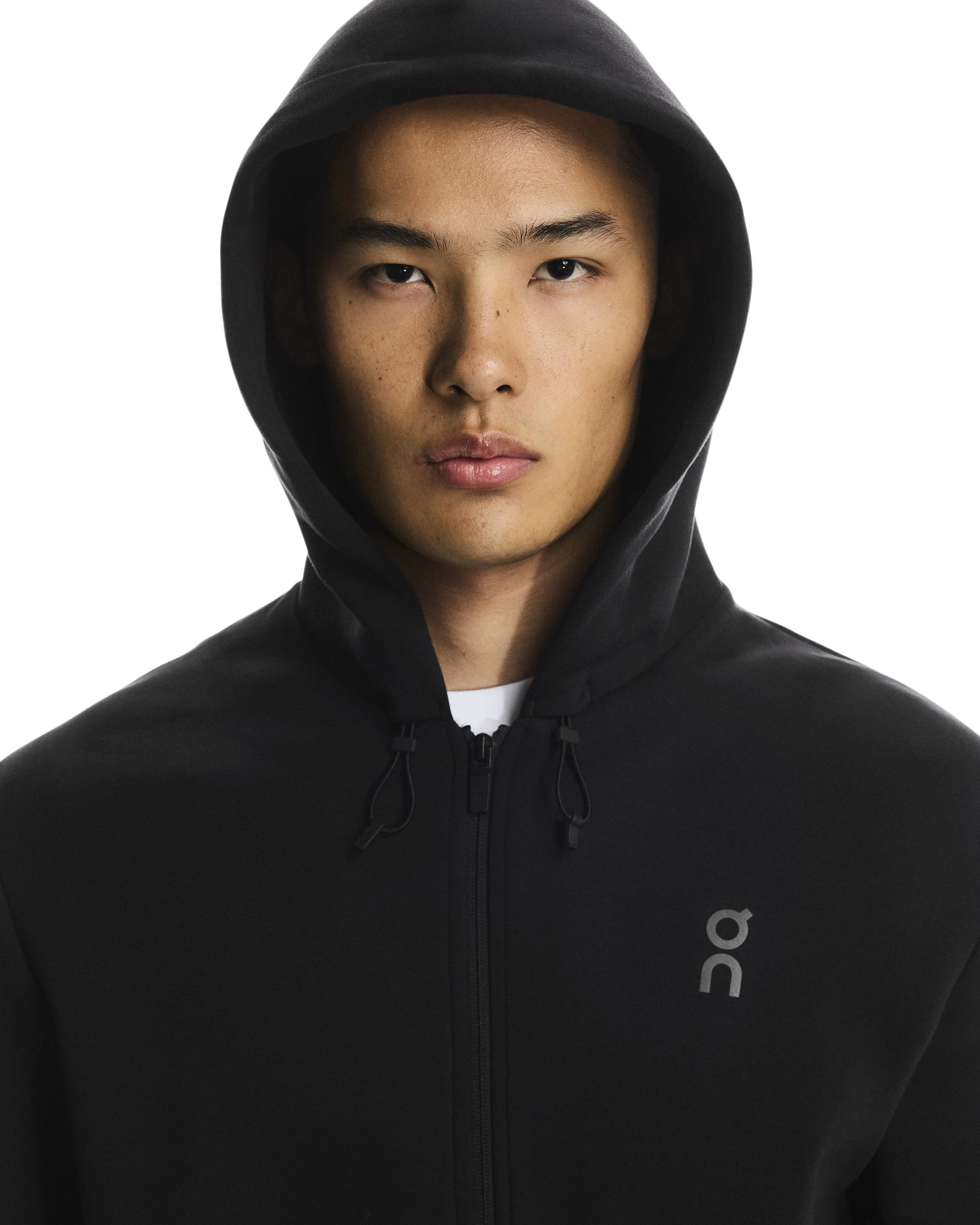 ON Running - Focus Tech Zip Hoodie in Black - Image 4