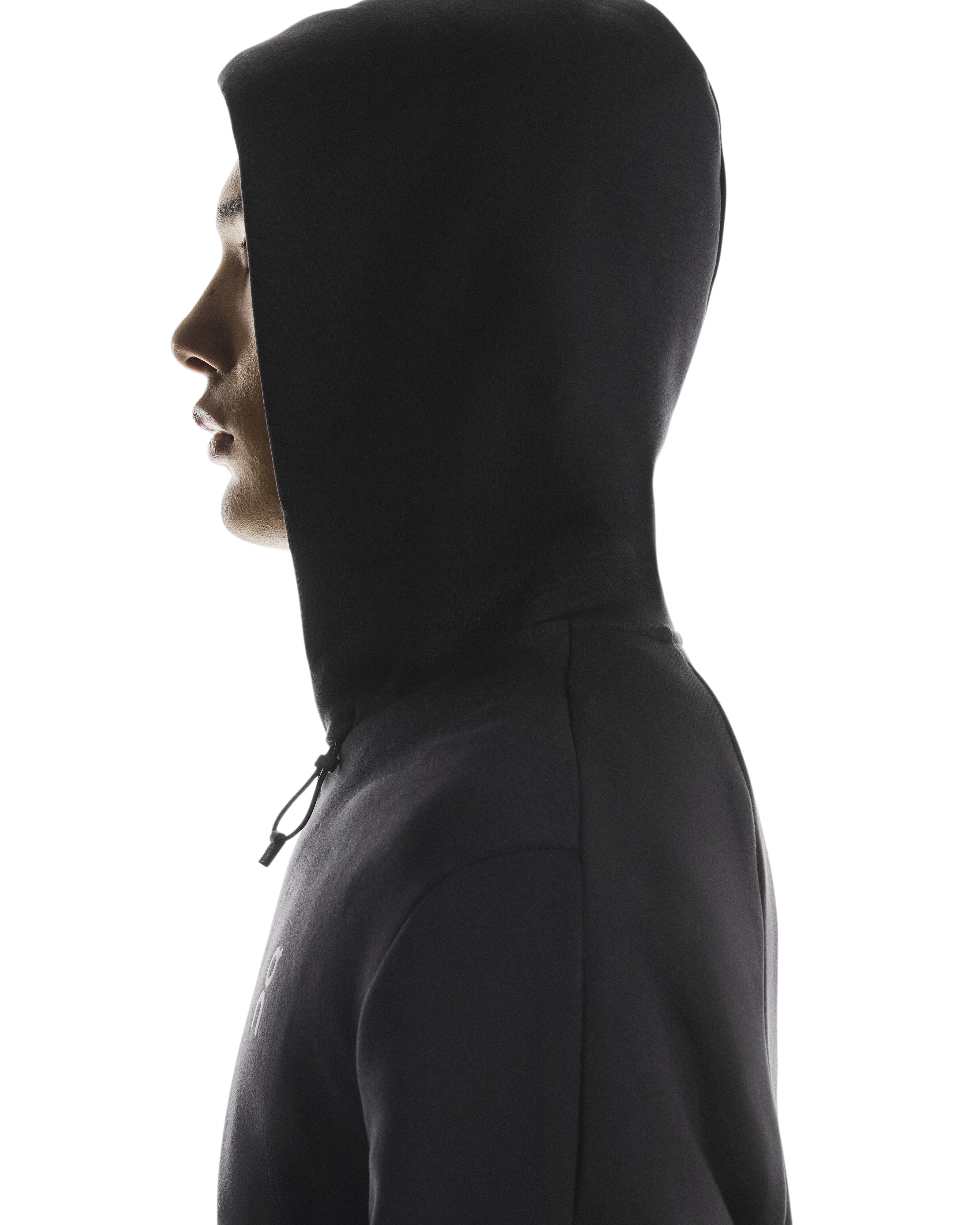 ON Running - Focus Tech Zip Hoodie in Black - Image 5