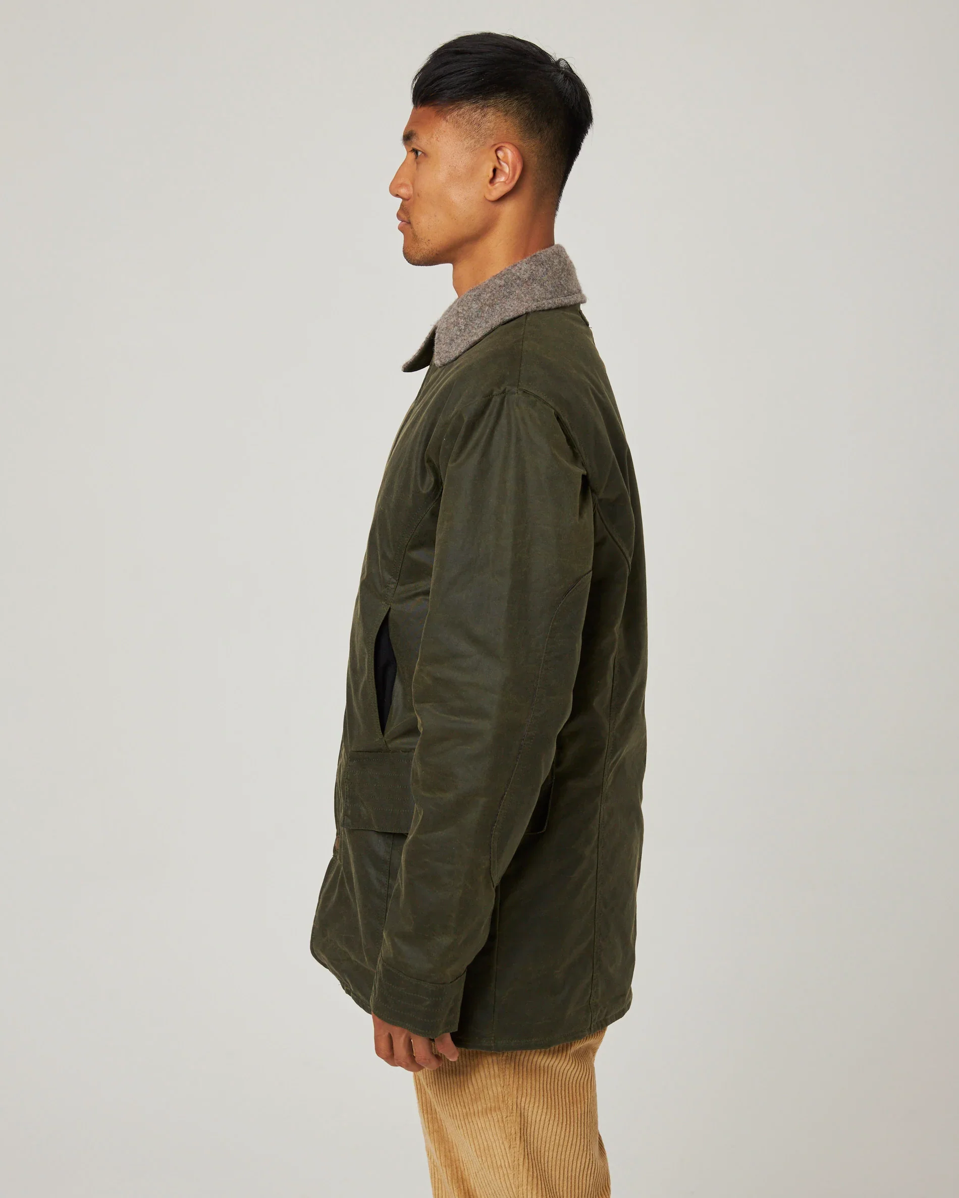 Peregrine - Field Jacket in Olive - Image 3