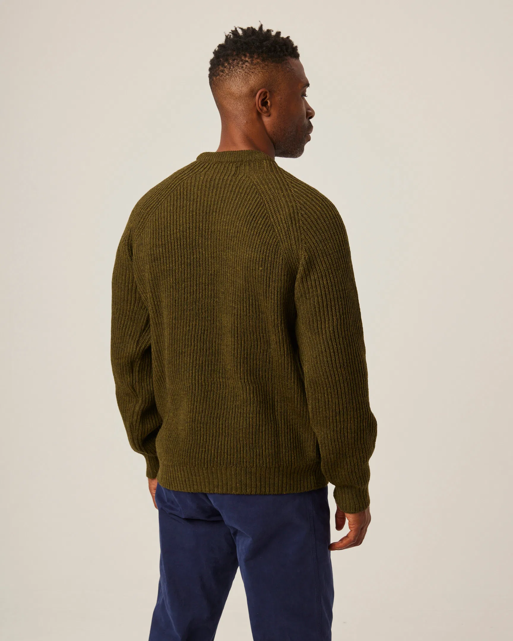 Peregrine- Ford Crew in Olive - Image 4