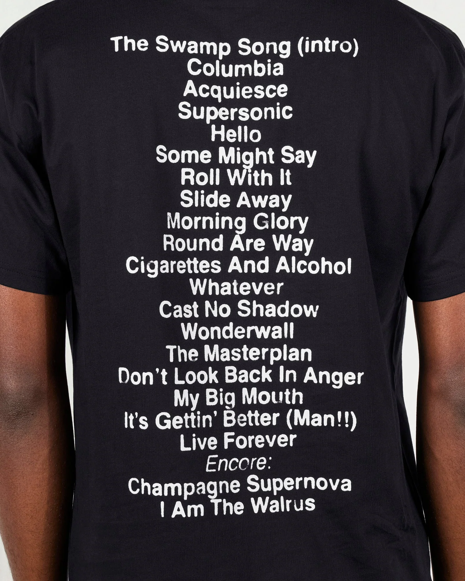 Pleasures x Oasis - All Access T-shirt - Image 4