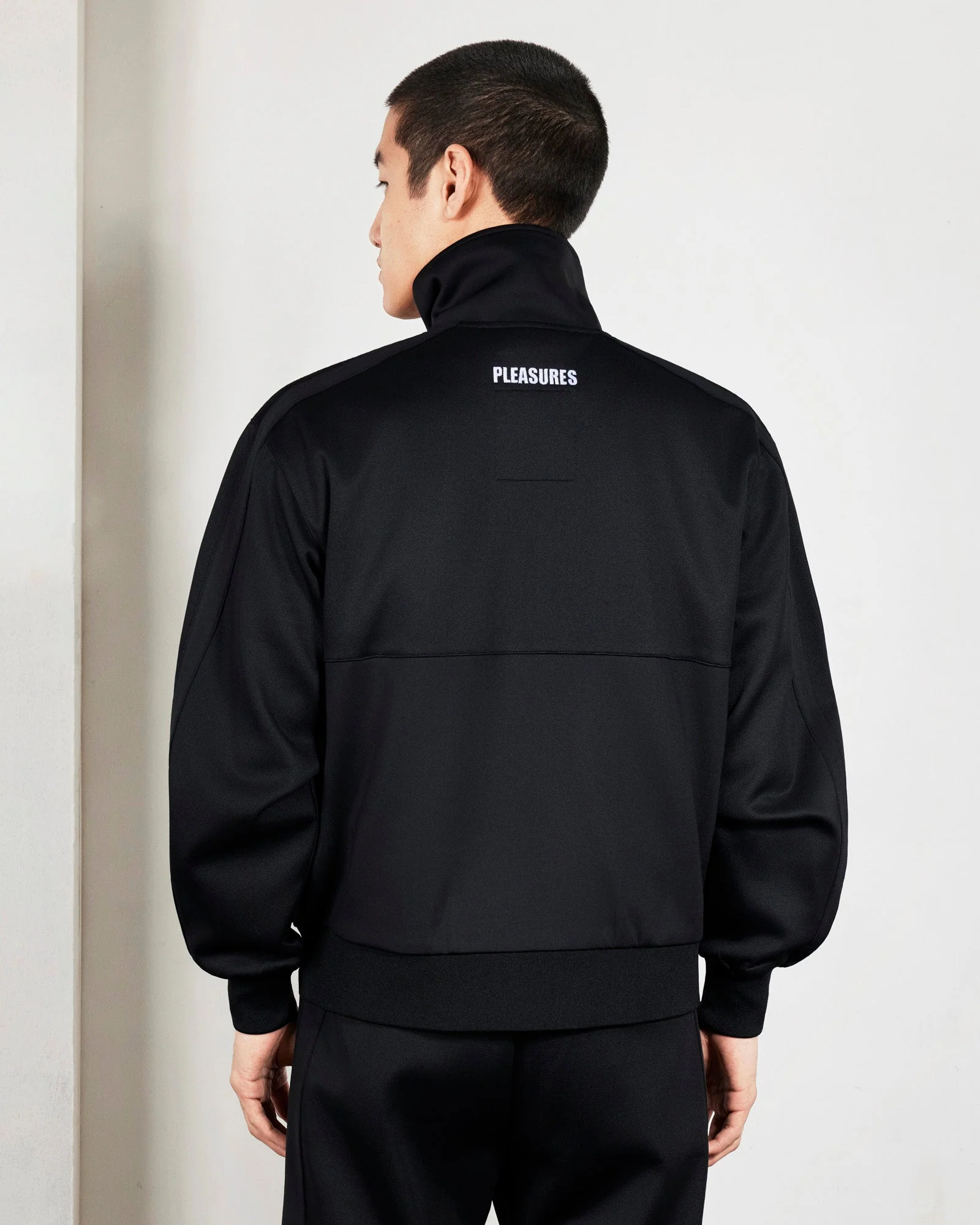 Pleasures x Oasis - Forever Track Jacket in Black - Image 4