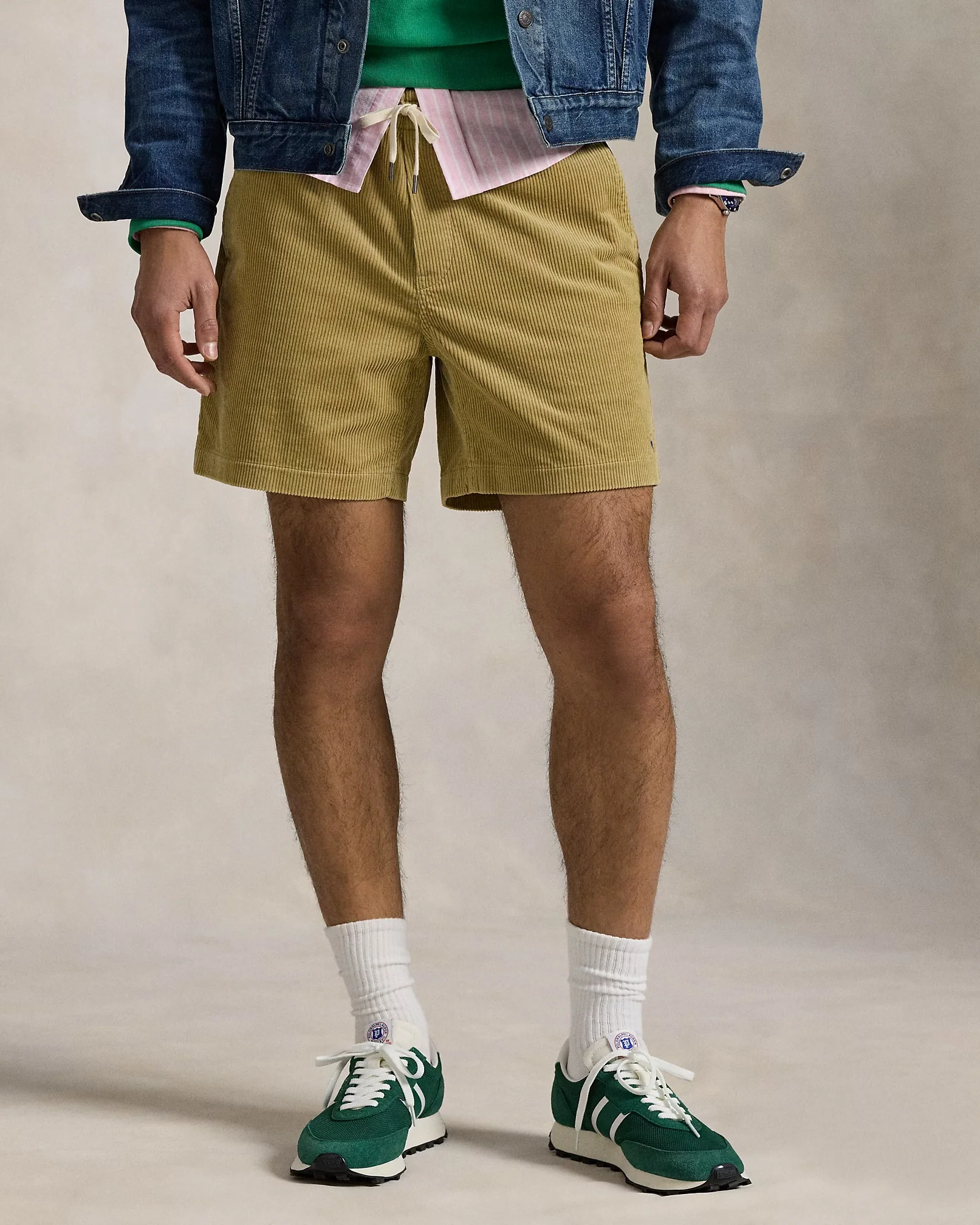 Polo Ralph Lauren - 6 Inch Polo Prepster Corduroy Short in Khaki Stone - Image 2