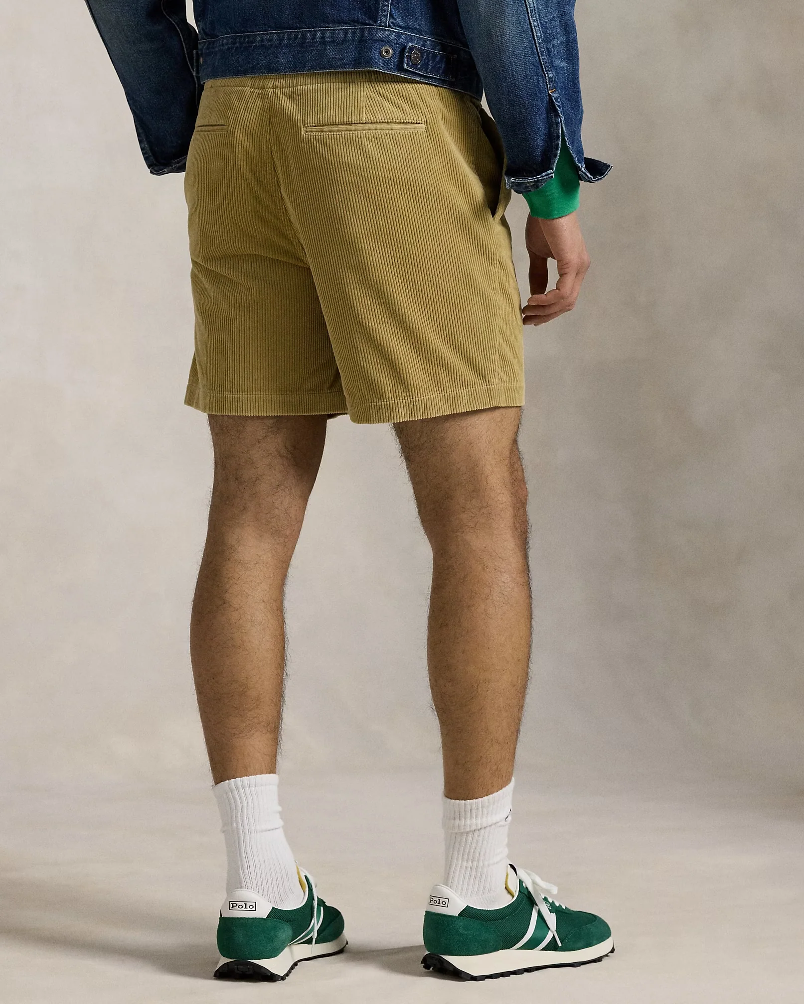 Polo Ralph Lauren - 6 Inch Polo Prepster Corduroy Short in Khaki Stone - Image 3
