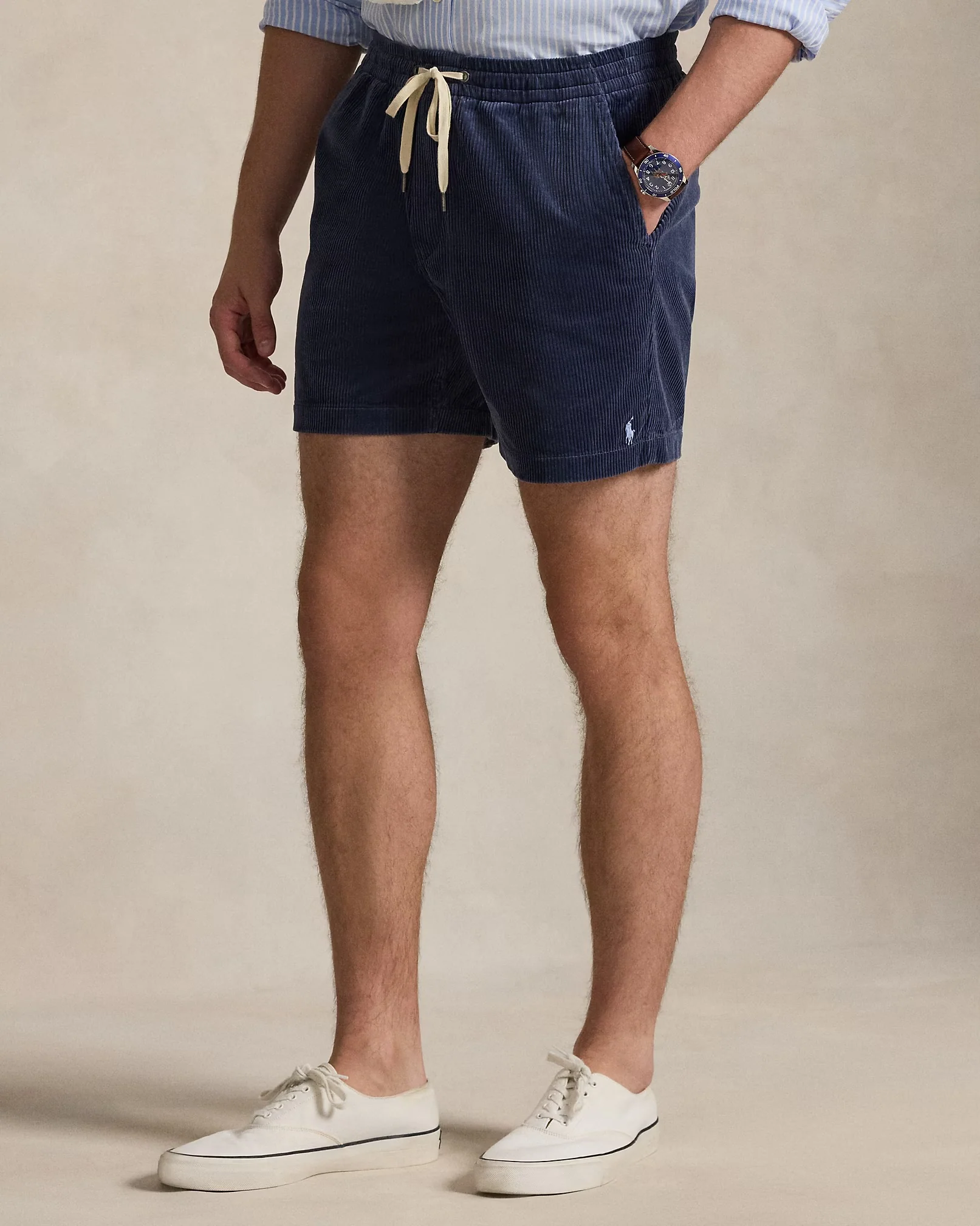 Polo Ralph Lauren - 6 Inch Polo Prepster Corduroy Short in Boston Navy - Image 2