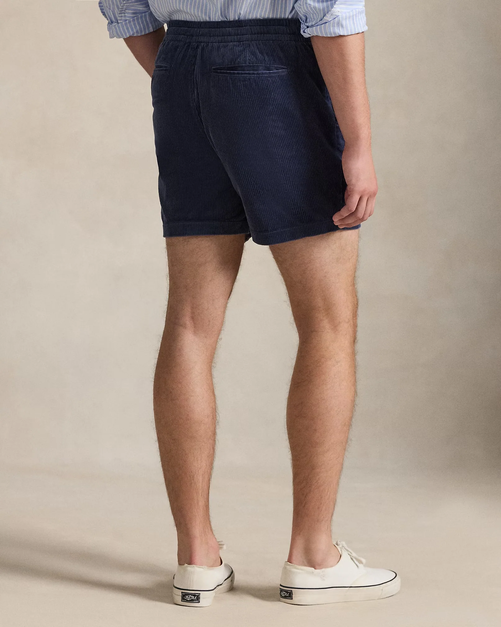 Polo Ralph Lauren - 6 Inch Polo Prepster Corduroy Short in Boston Navy - Image 3