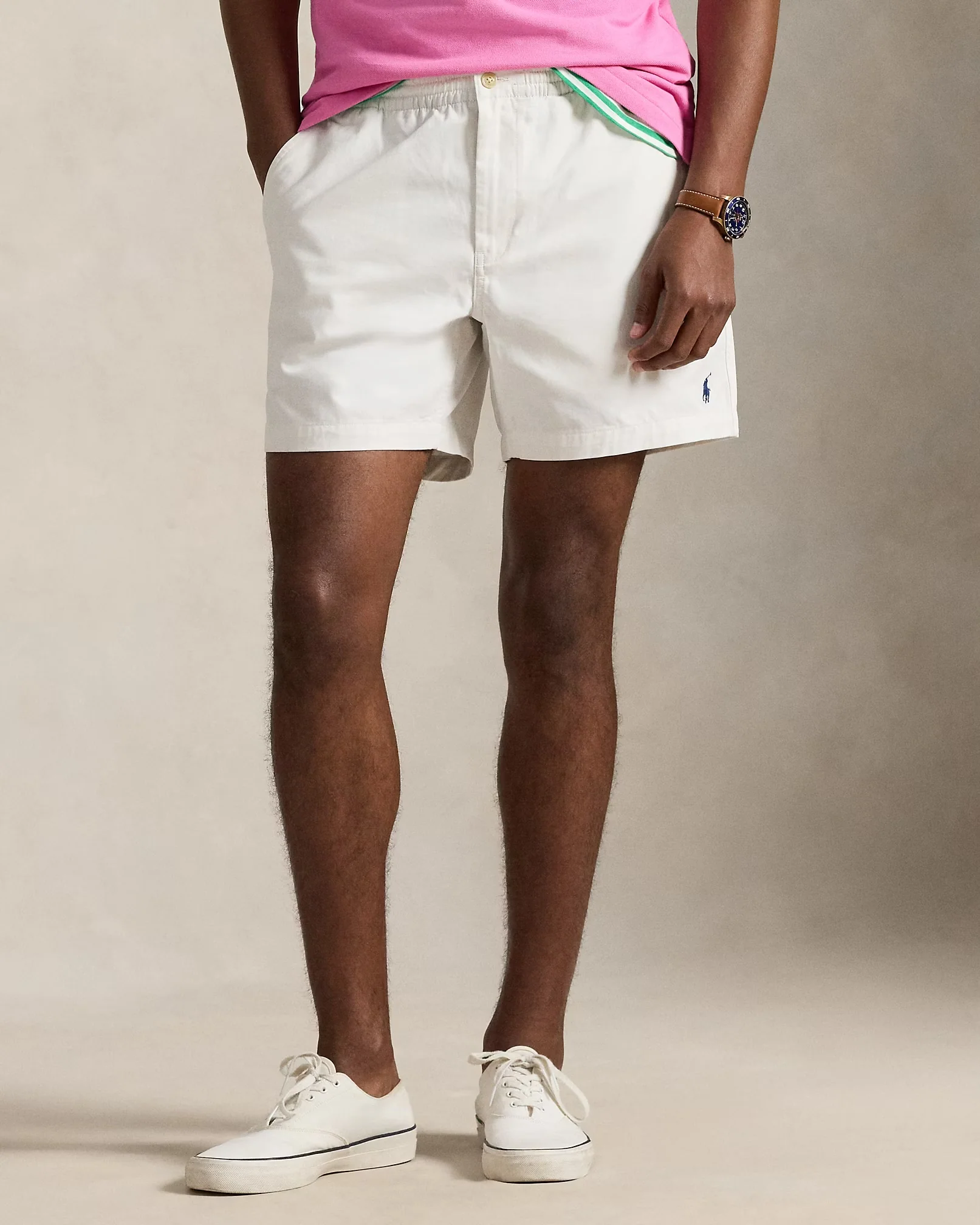 Polo Ralph Lauren - 6-Inch Polo Prepster Stretch Chino Short in Deckwash White - Image 2
