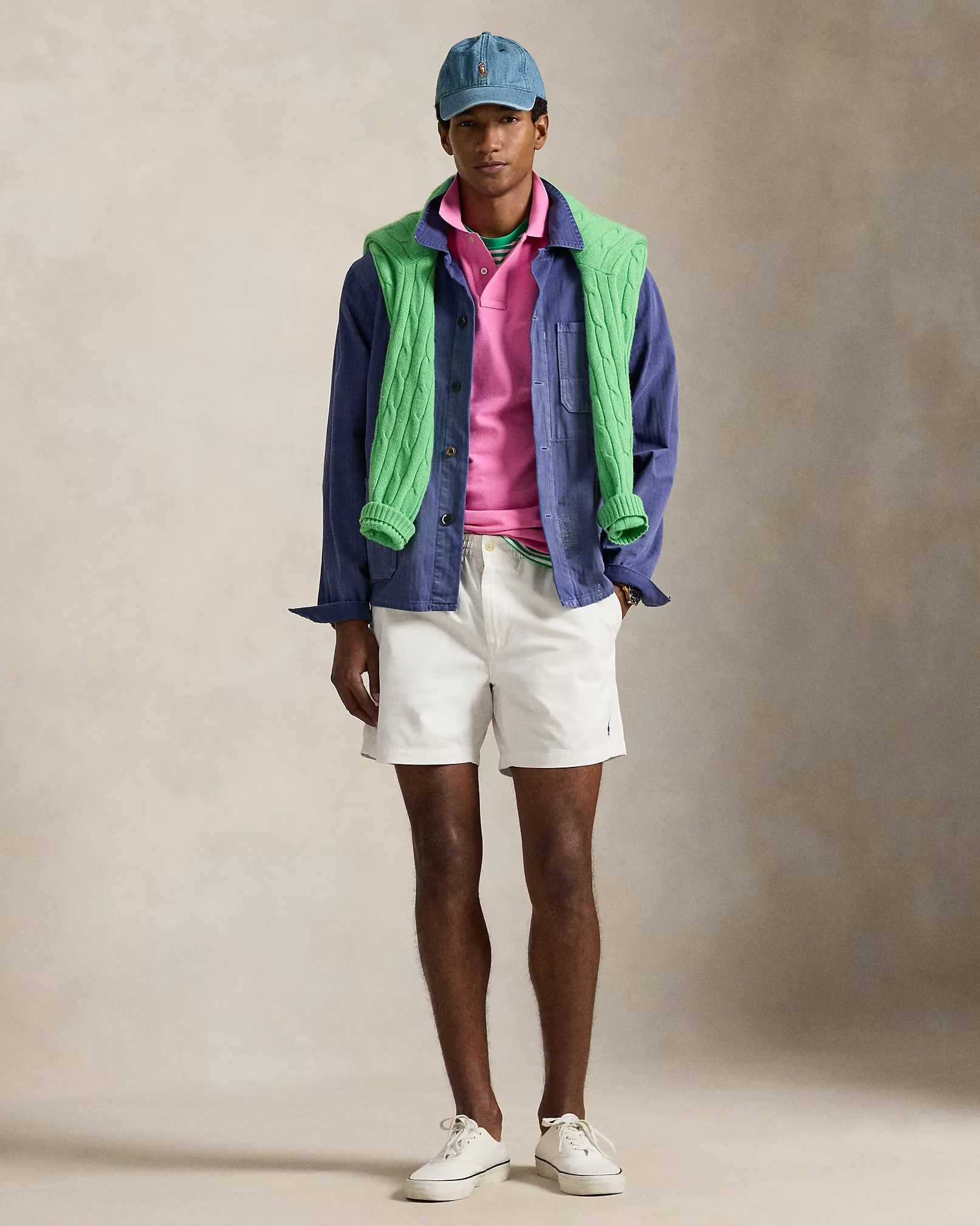 Polo Ralph Lauren - 6-Inch Polo Prepster Stretch Chino Short in Deckwash White - Image 3