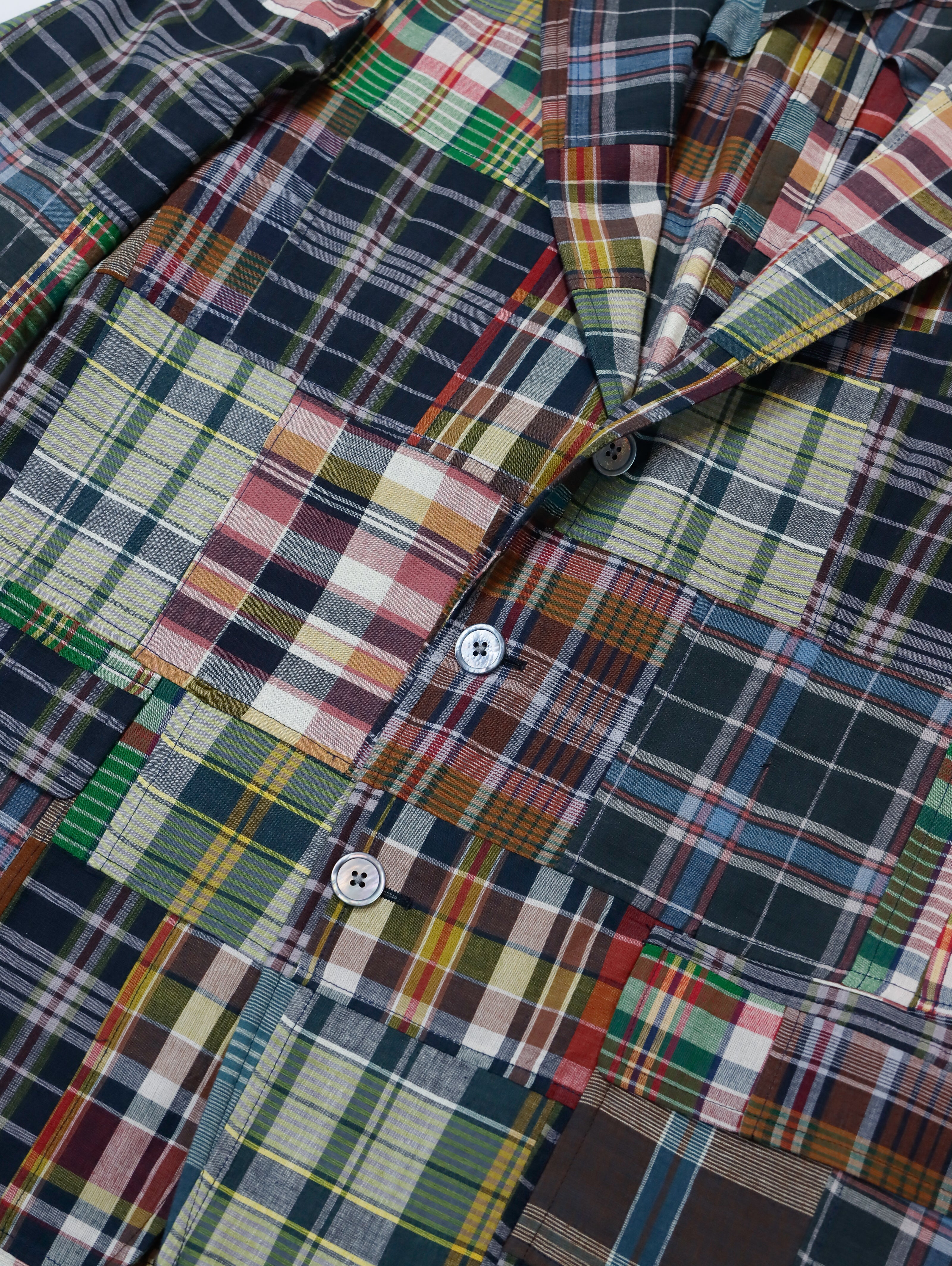 Polo Ralph Lauren - Bleeding Madras Patchwork ‘Polo Soft’ Jacket - Image 3