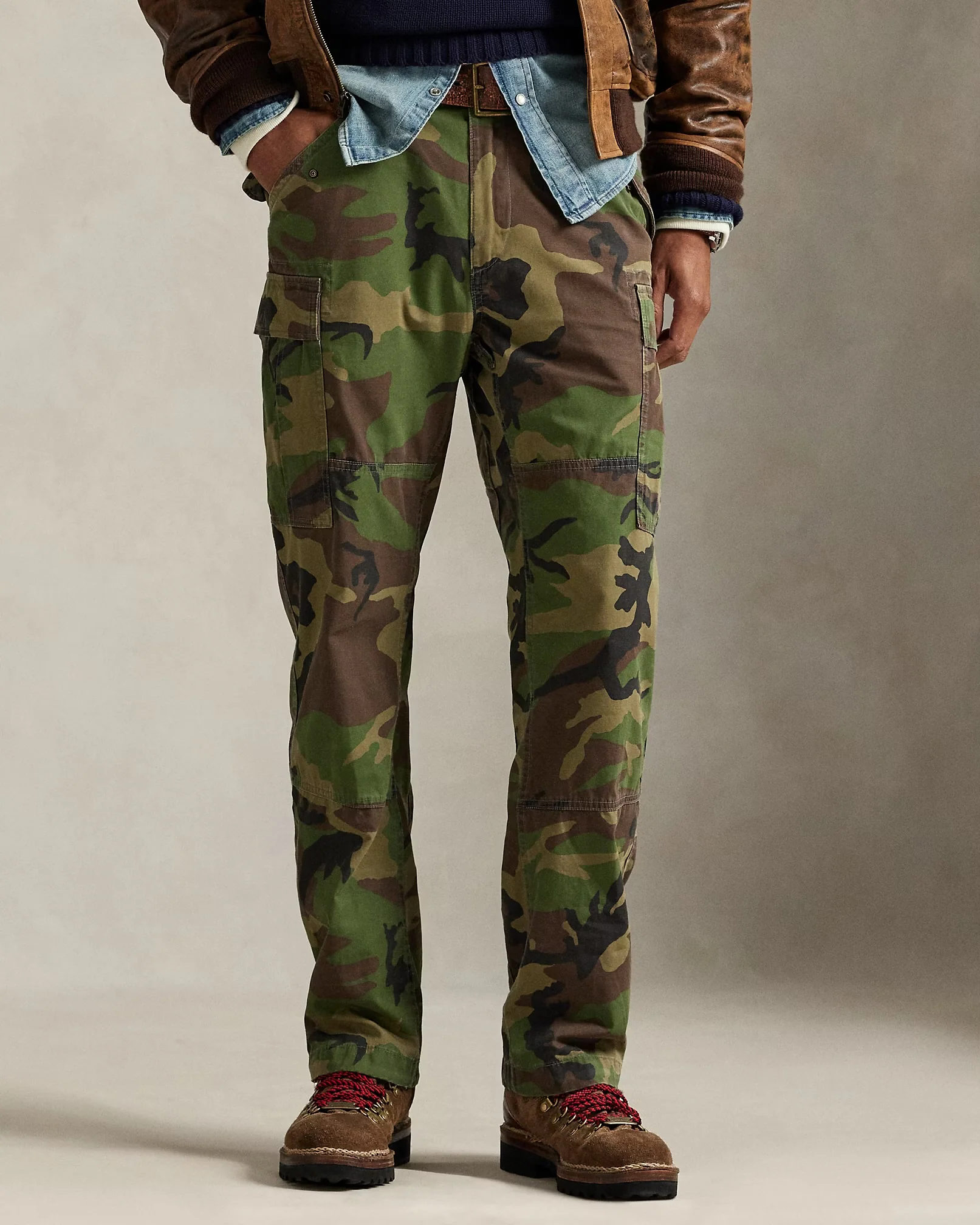 Polo Ralph Lauren - Classic Fit Cargo Pant in Camo Canvas - Image 2