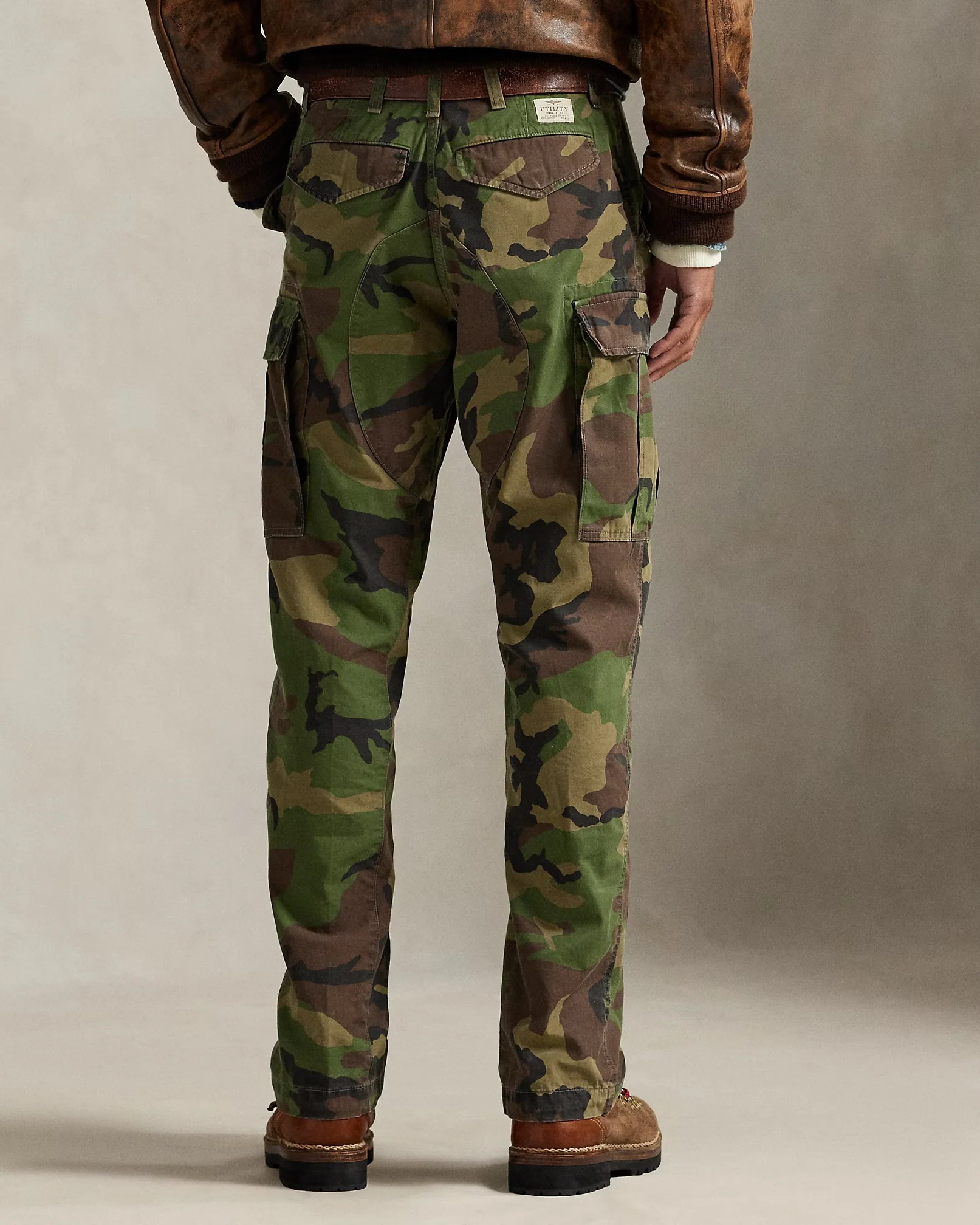 Polo Ralph Lauren - Classic Fit Cargo Pant in Camo Canvas - Image 3