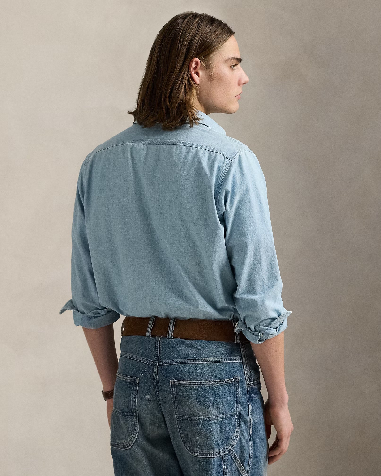 Polo Ralph Lauren - Classic Fit Chambray Workshirt - Image 3