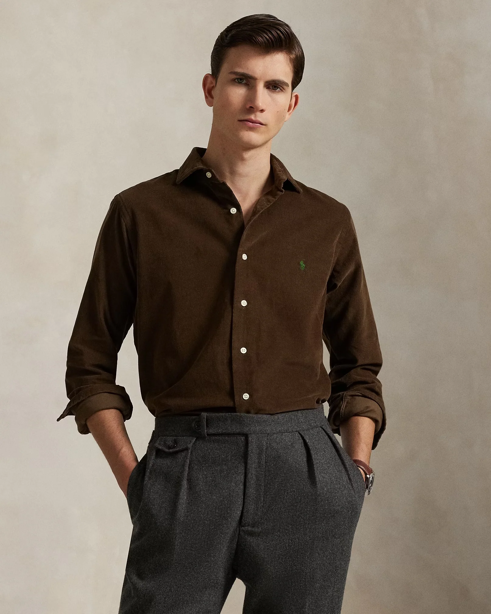 Polo Ralph Lauren - Classic Fit Corduroy Shirt - Image 2