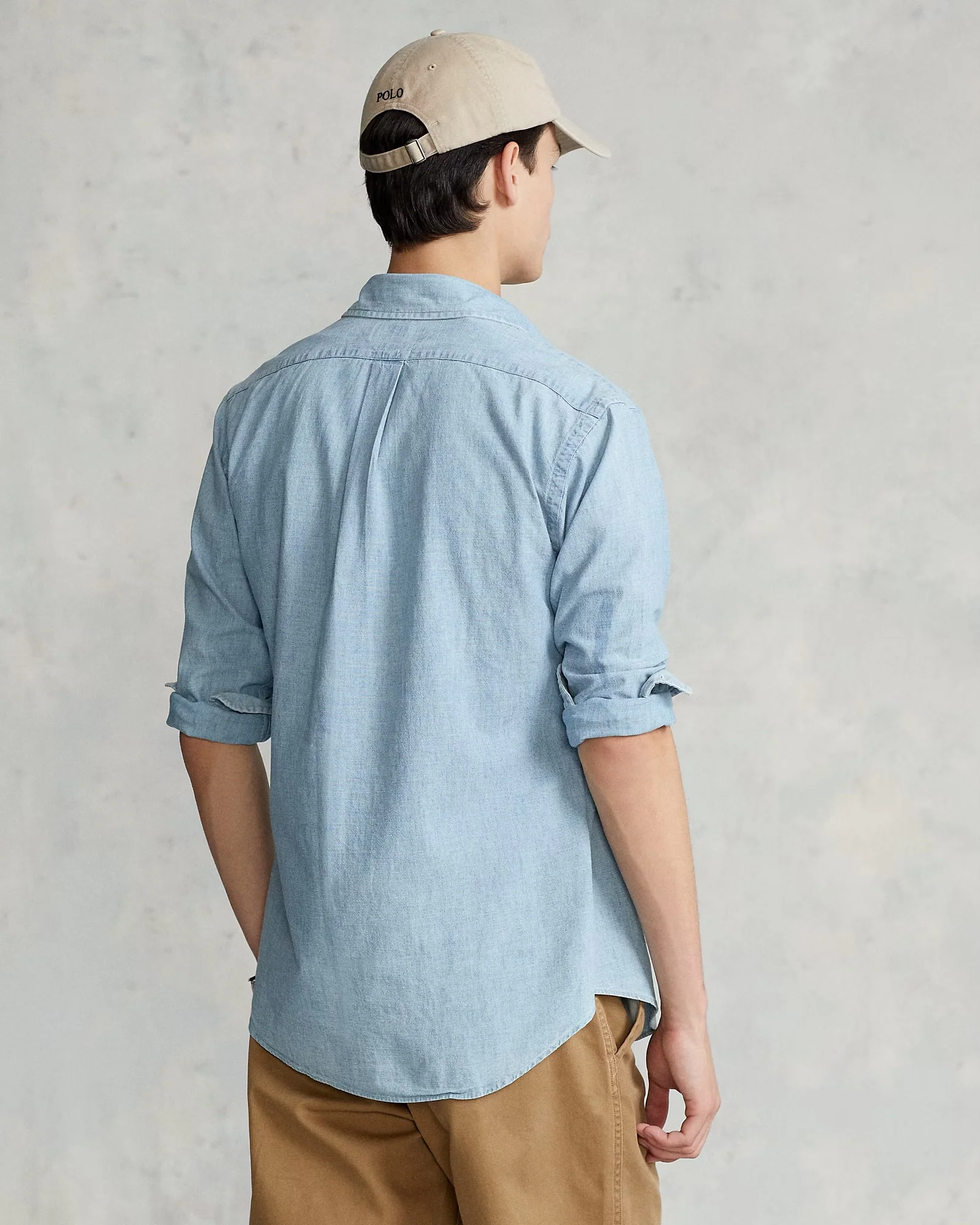 Polo Ralph Lauren - Classic Fit Indigo Chambray Shirt - Image 3