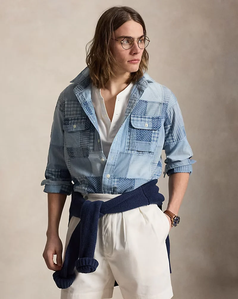 Polo Ralph Lauren - Classic Fit Patchwork Workshirt - Image 2