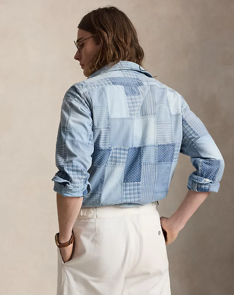 Polo Ralph Lauren - Classic Fit Patchwork Workshirt - Image 3