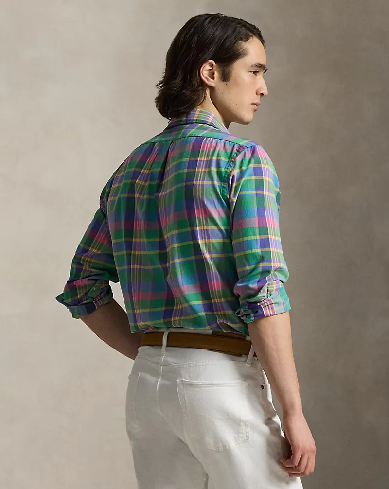 Polo Ralph Lauren - Classic Fit Plaid Chino Shirt - Image 3
