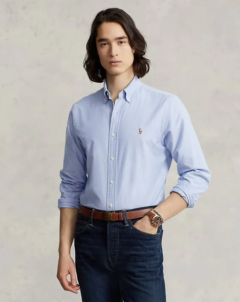 Polo Ralph Lauren - Iconic Oxford in Blue Classic Fit - Image 2