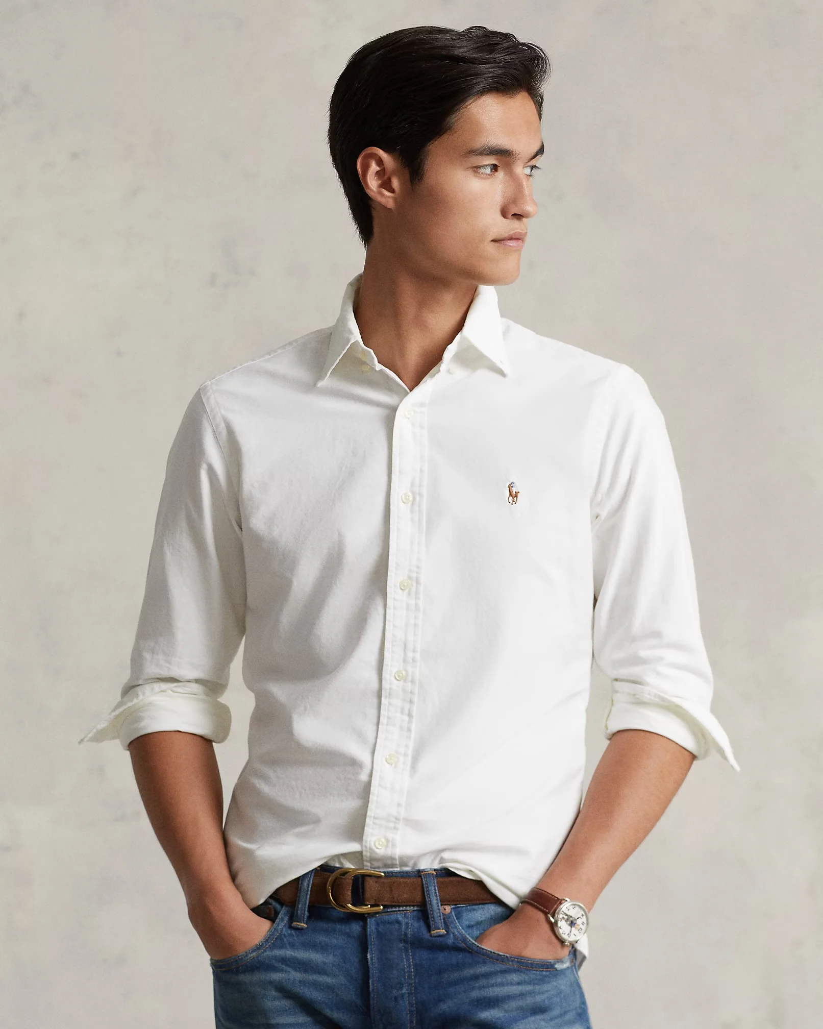 Polo Ralph Lauren - Iconic Oxford in White Classic Fit - Image 2