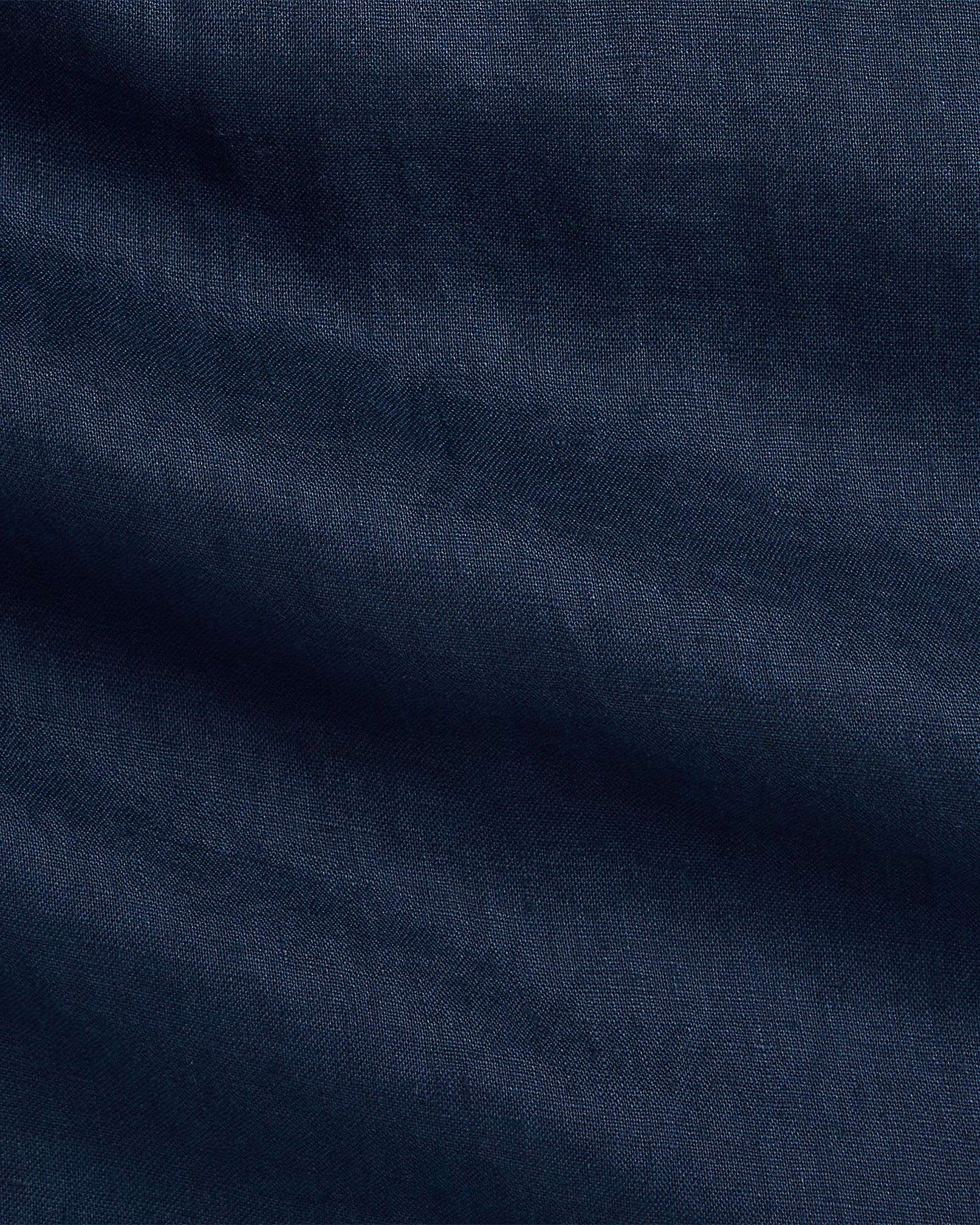 Polo Ralph Lauren - Lightweight Linen Sport Shirt in Navy Classic Fit - Image 6