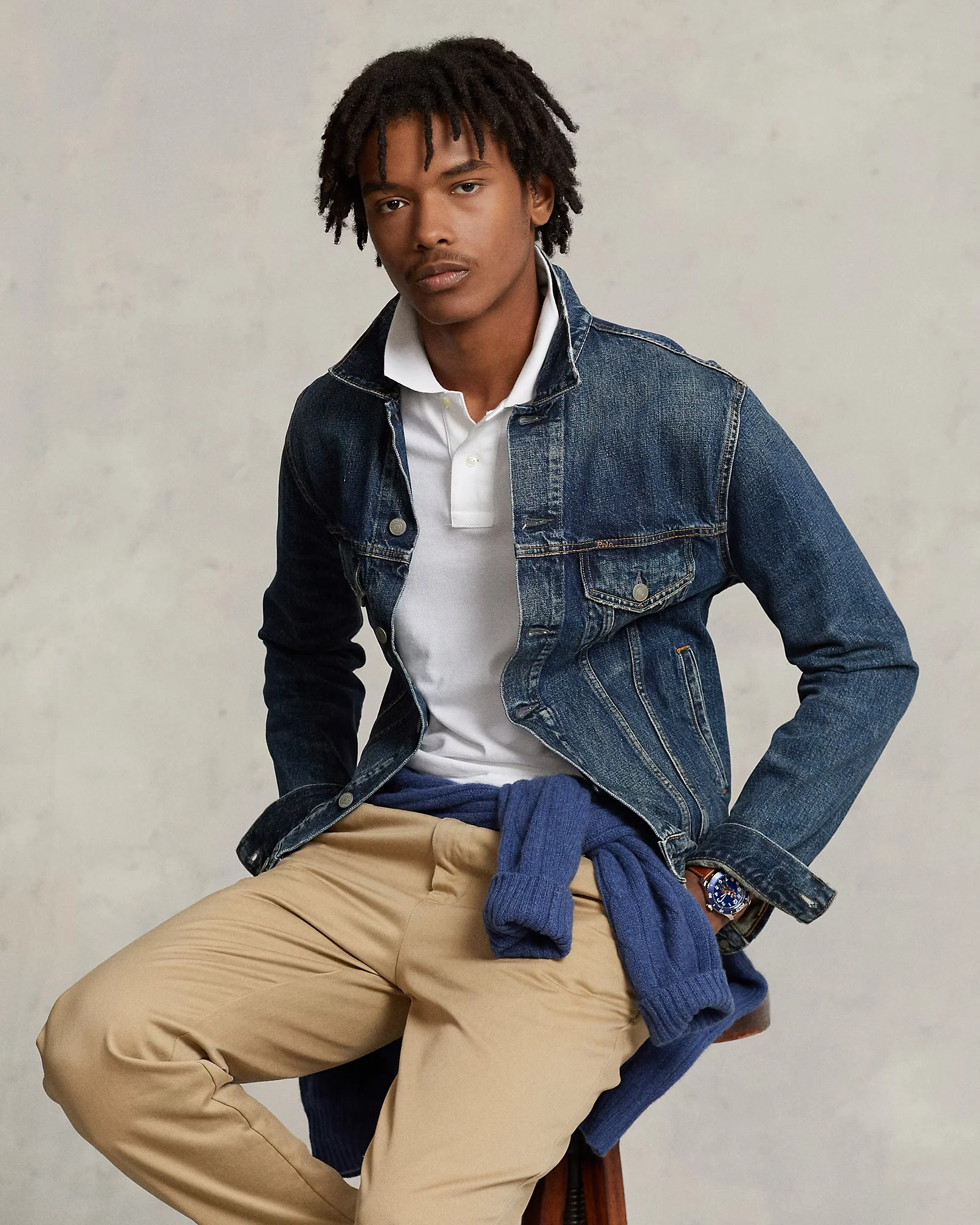 Polo Ralph Lauren- Mesh Polo Shirt Custom Slim Fit - Image 5