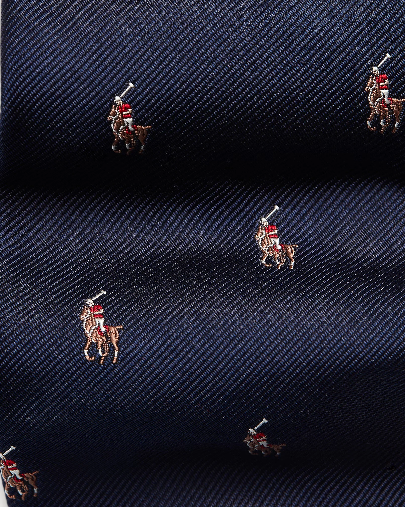 Polo Ralph Lauren - Polo Pony Silk Repp Narrow Tie - Image 3