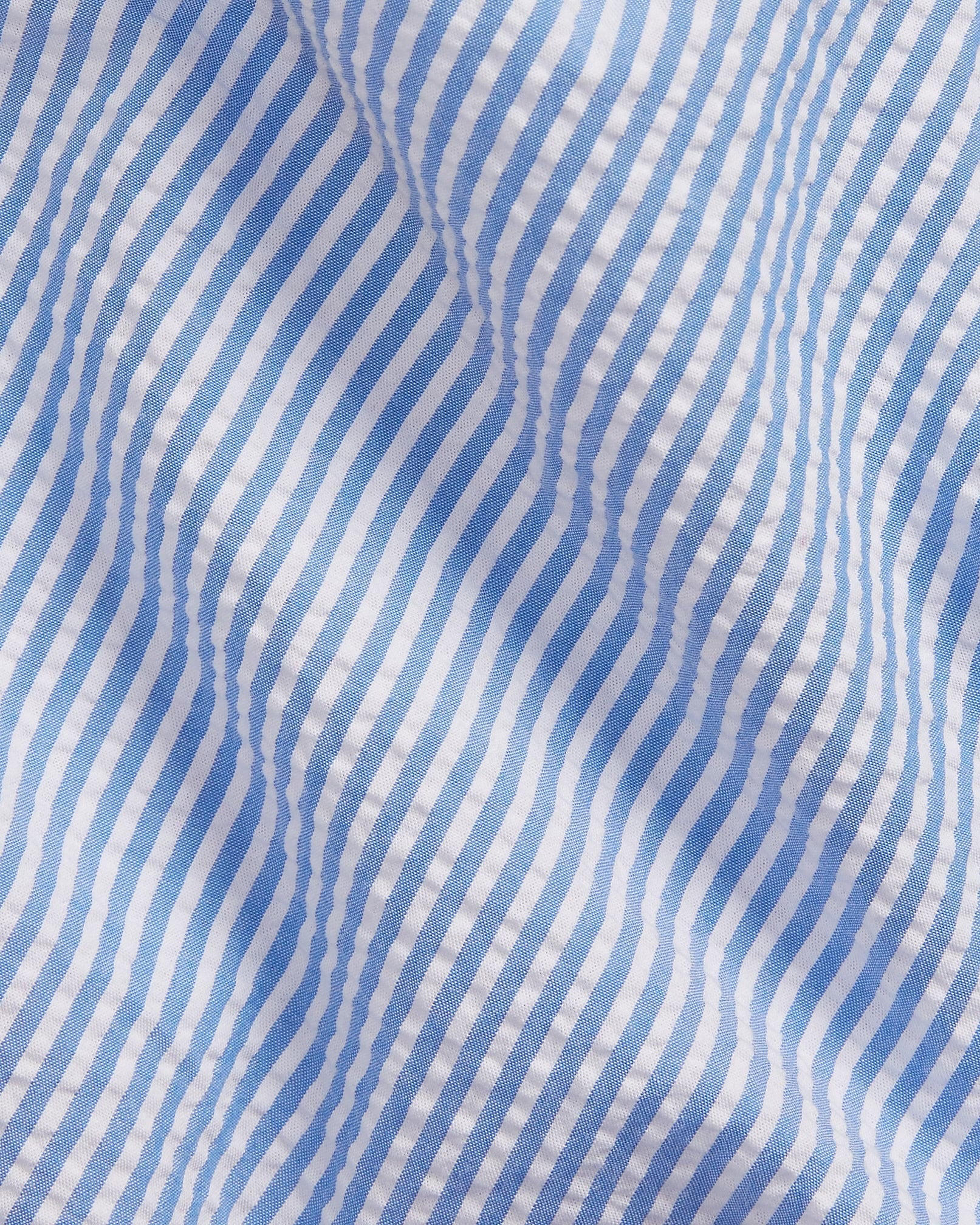Polo Ralph Lauren - Prepster Classic Fit Seersucker Shirt in Blue/White - Image 6