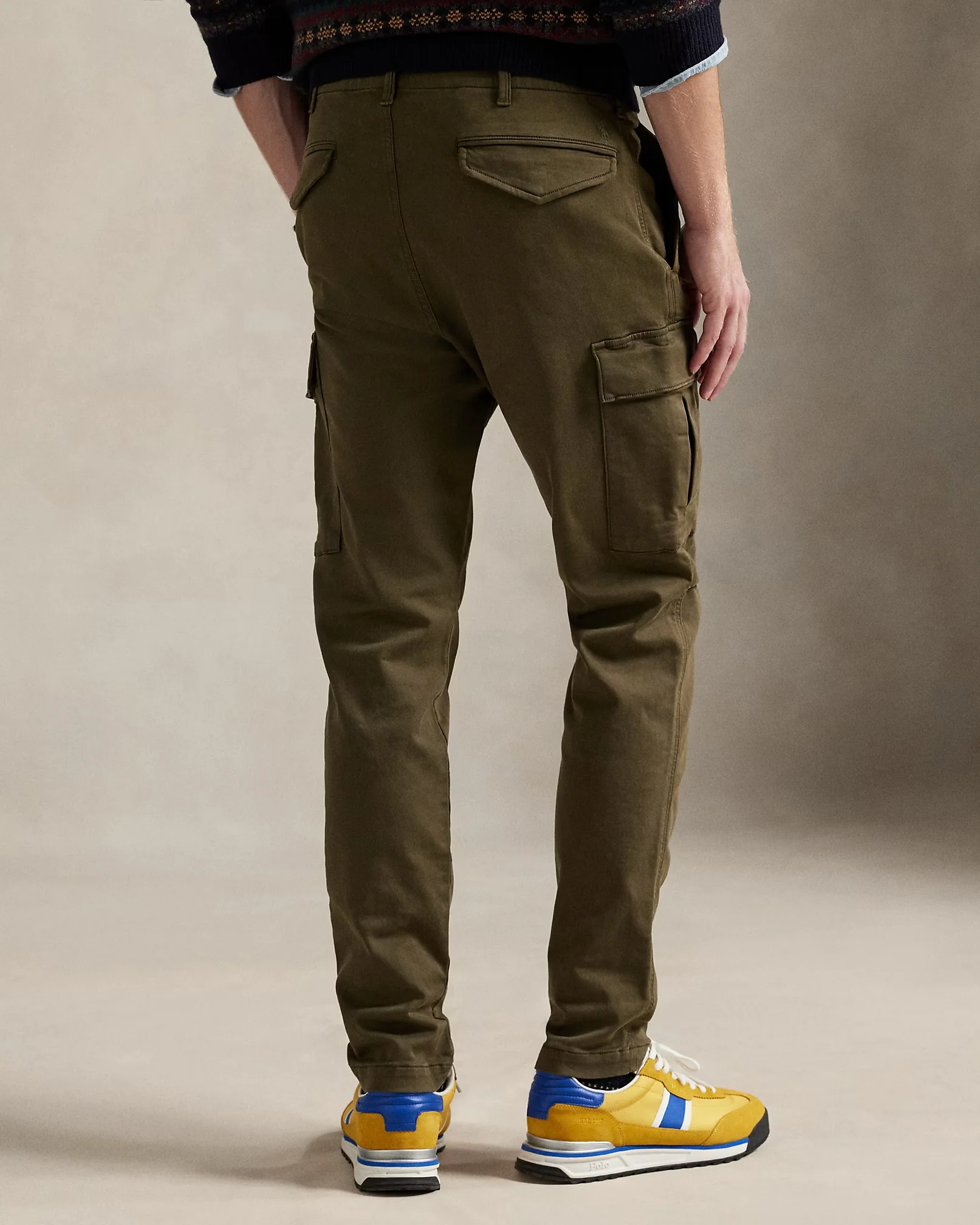 Polo Ralph Lauren - Stretch Slim Fit Knitlike Cargo Pant - Image 3