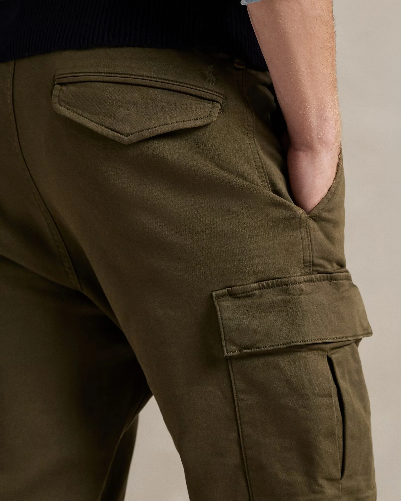 Polo Ralph Lauren - Stretch Slim Fit Knitlike Cargo Pant - Image 4