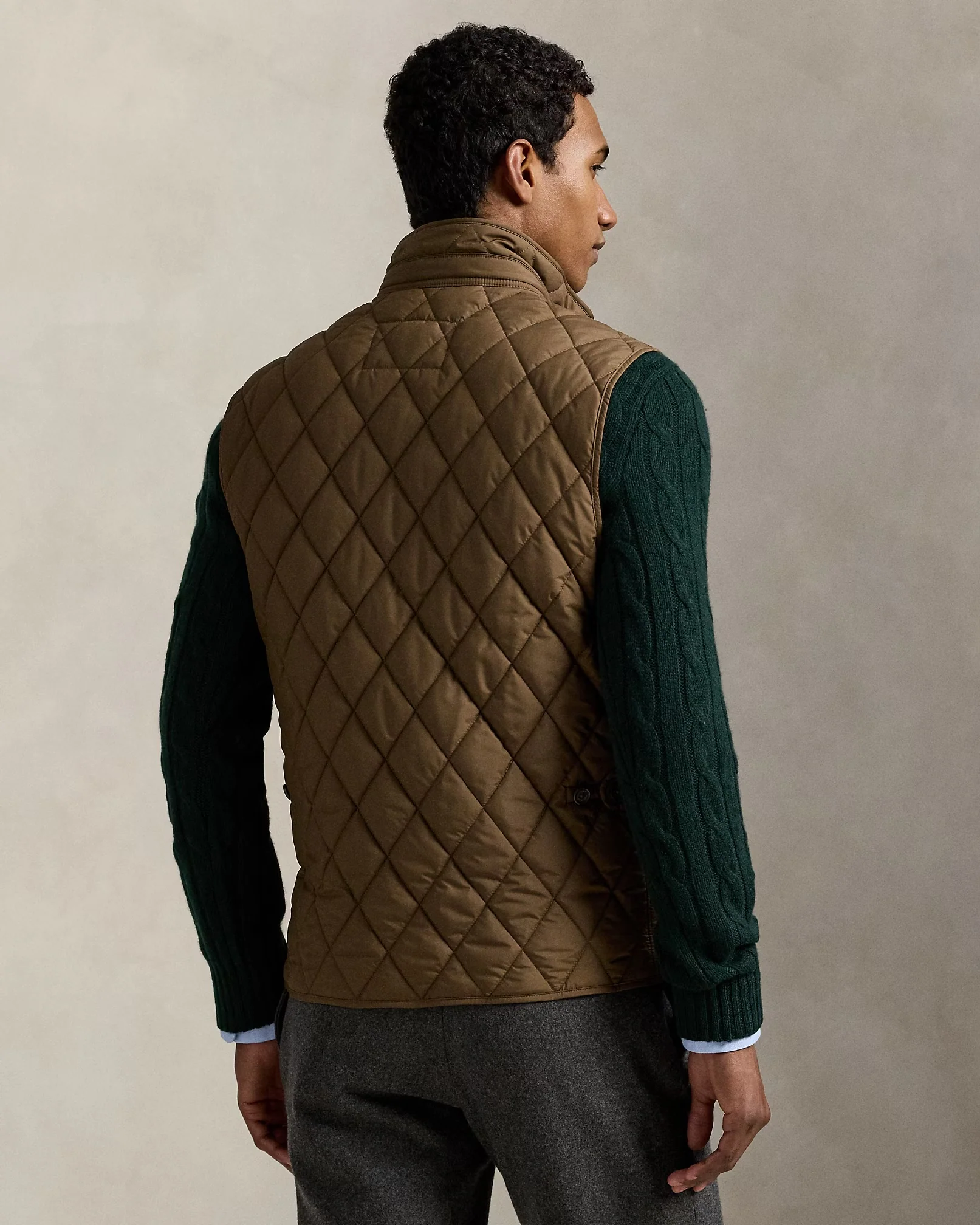 Polo Ralph Lauren - The Beaton Quilted Utility Vest in Chestnut - Image 3