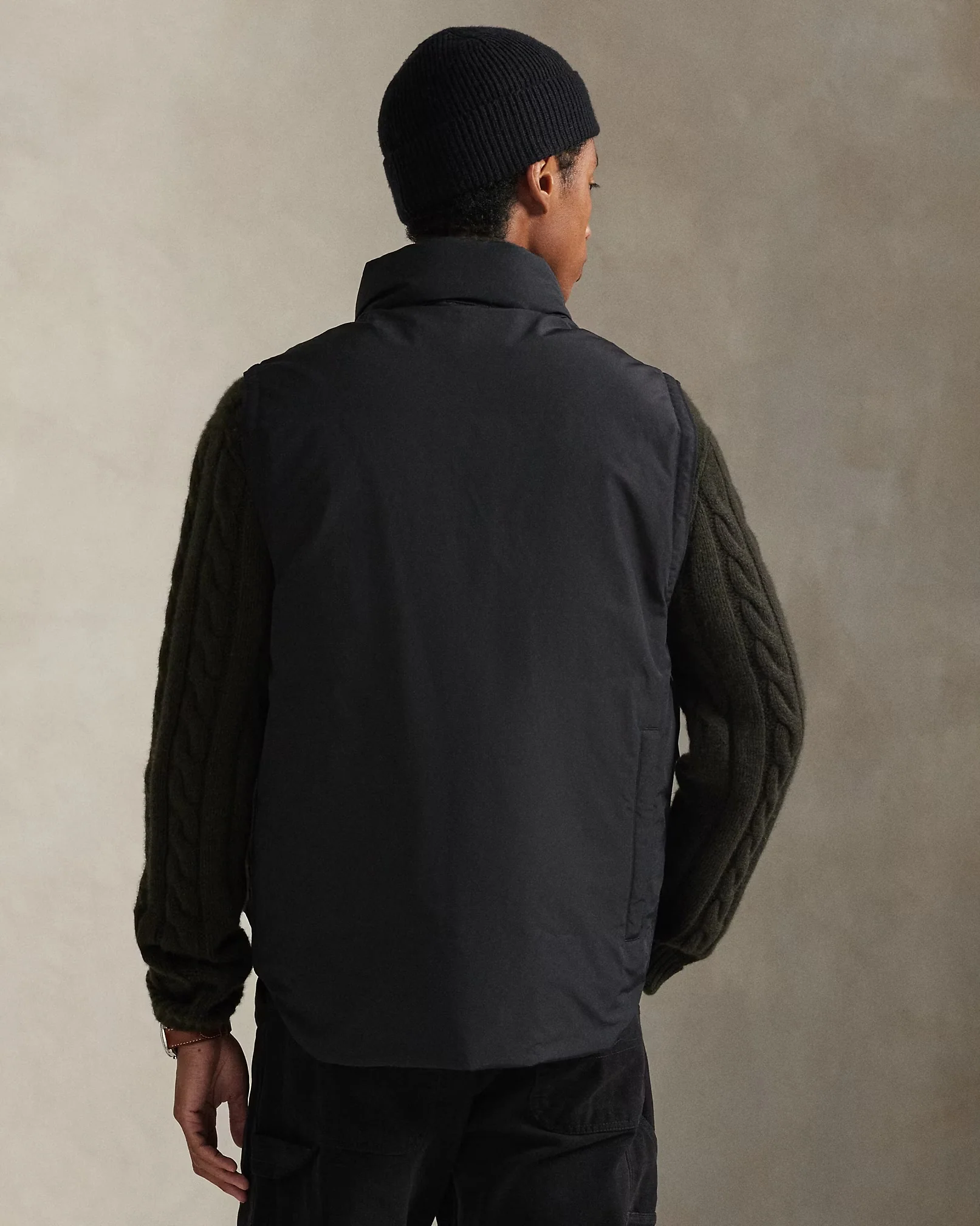 Polo Ralph Lauren - The Elsdon Down Utility Vest in Black - Image 3