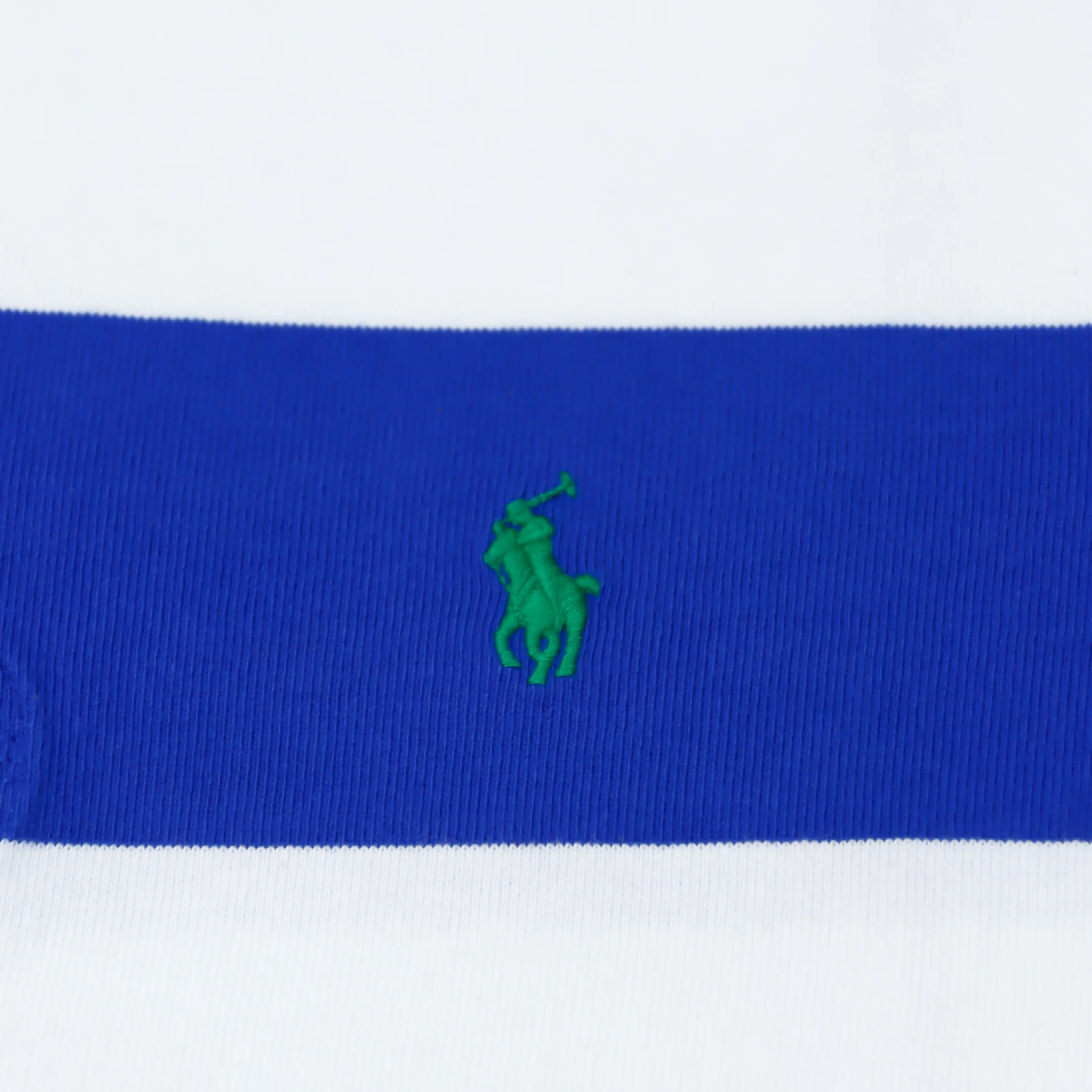 Polo Ralph Lauren - The Iconic Rugby Shirt in Blue and White - Image 4