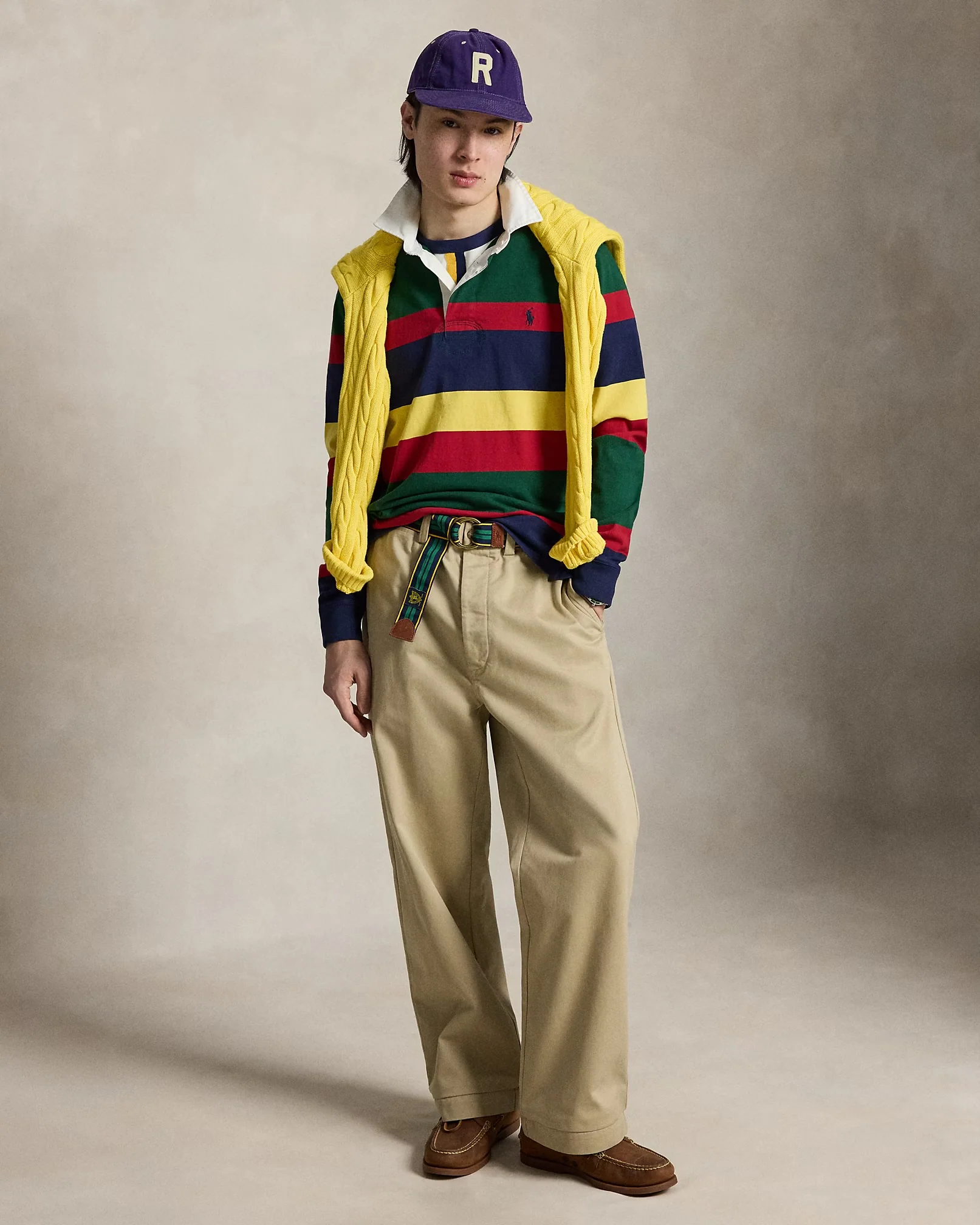 Polo Ralph Lauren - The Iconic Rugby Shirt in New Forest Multi - Image 4