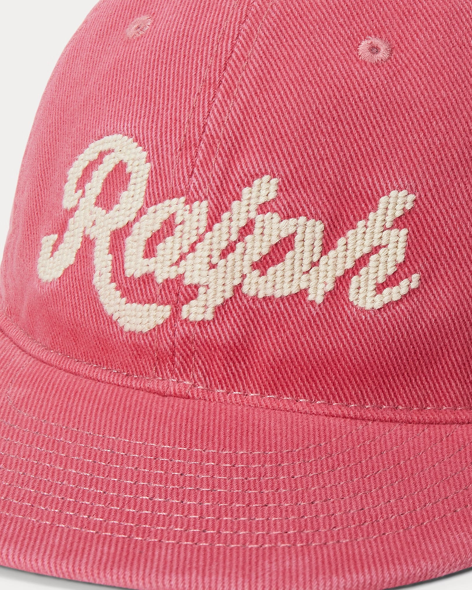 Polo Ralph Lauren - The Ralph Logo Twill Ball Cap in Nantucket Red - Image 3