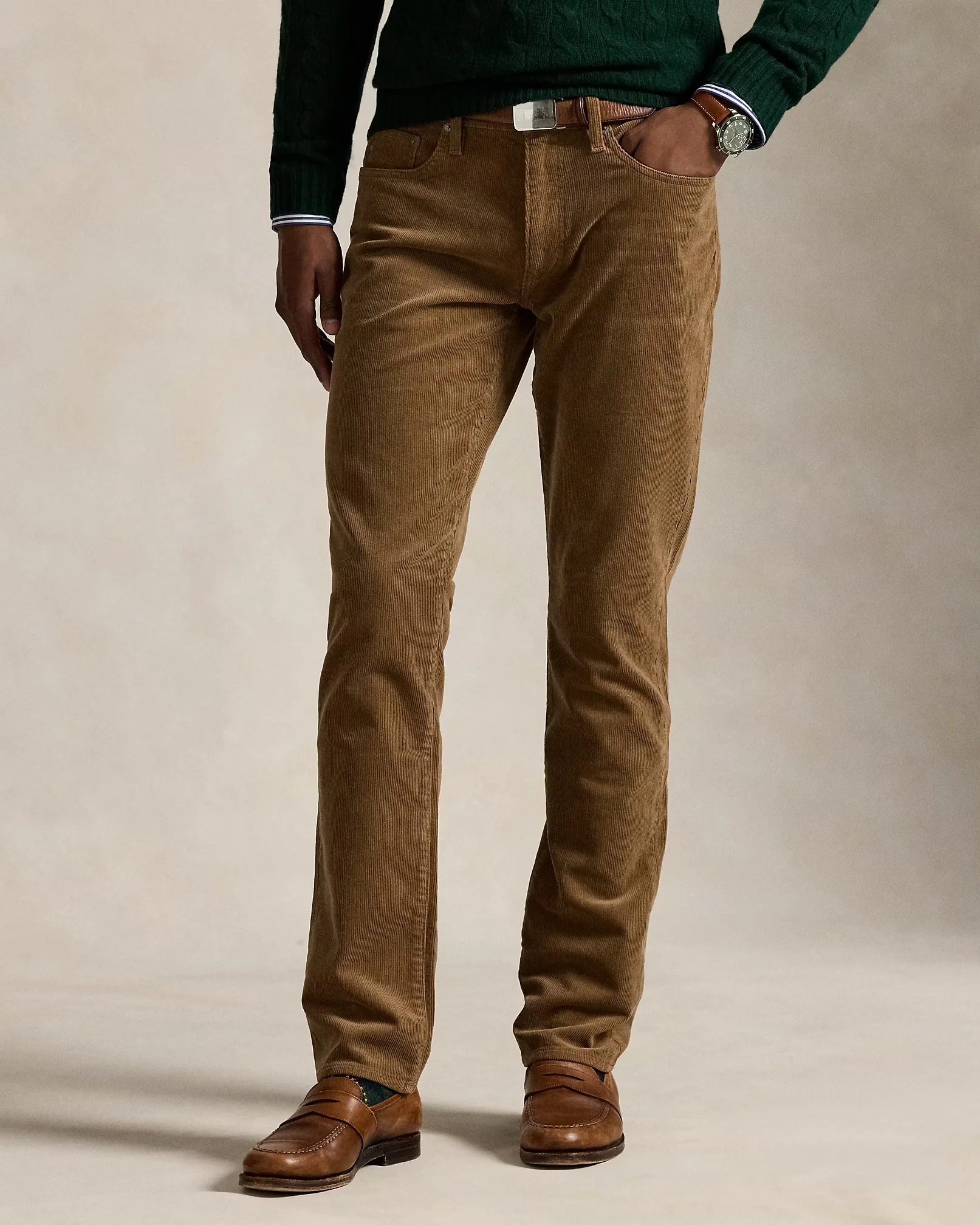 Polo Ralph Lauren - Varick Slim Straight Corduroy Pant - Image 2