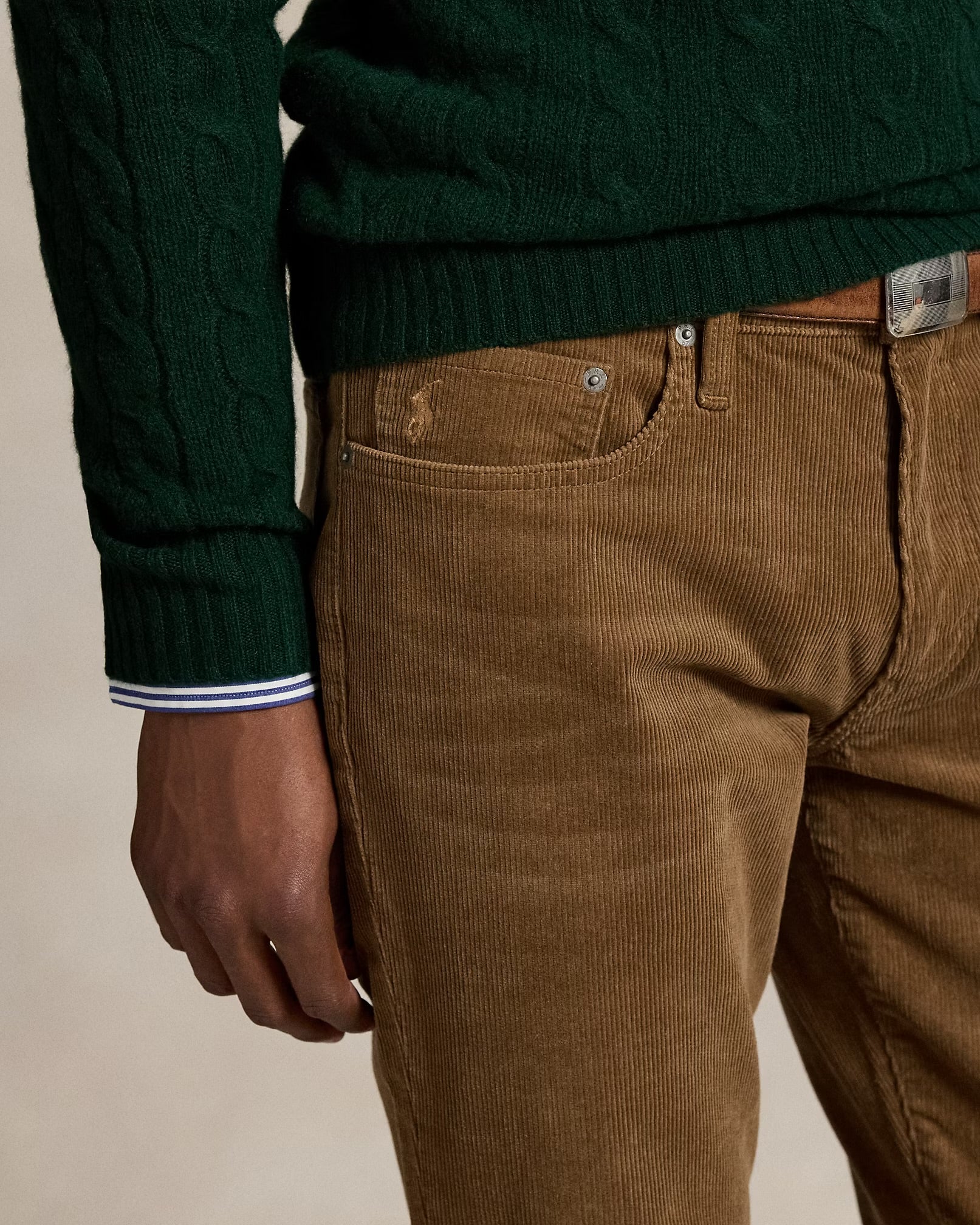 Polo Ralph Lauren - Varick Slim Straight Corduroy Pant - Image 4