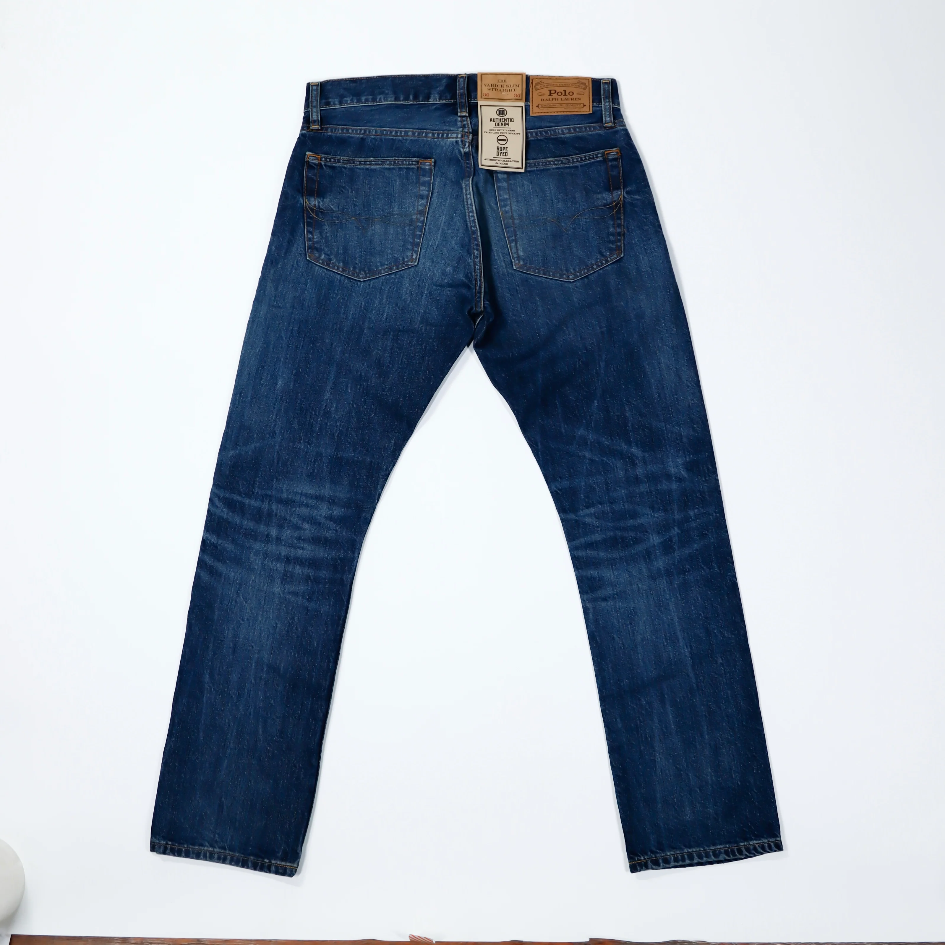 Polo Ralph Lauren - Varick Slim Straight Jean: Rip and Repair - Image 2