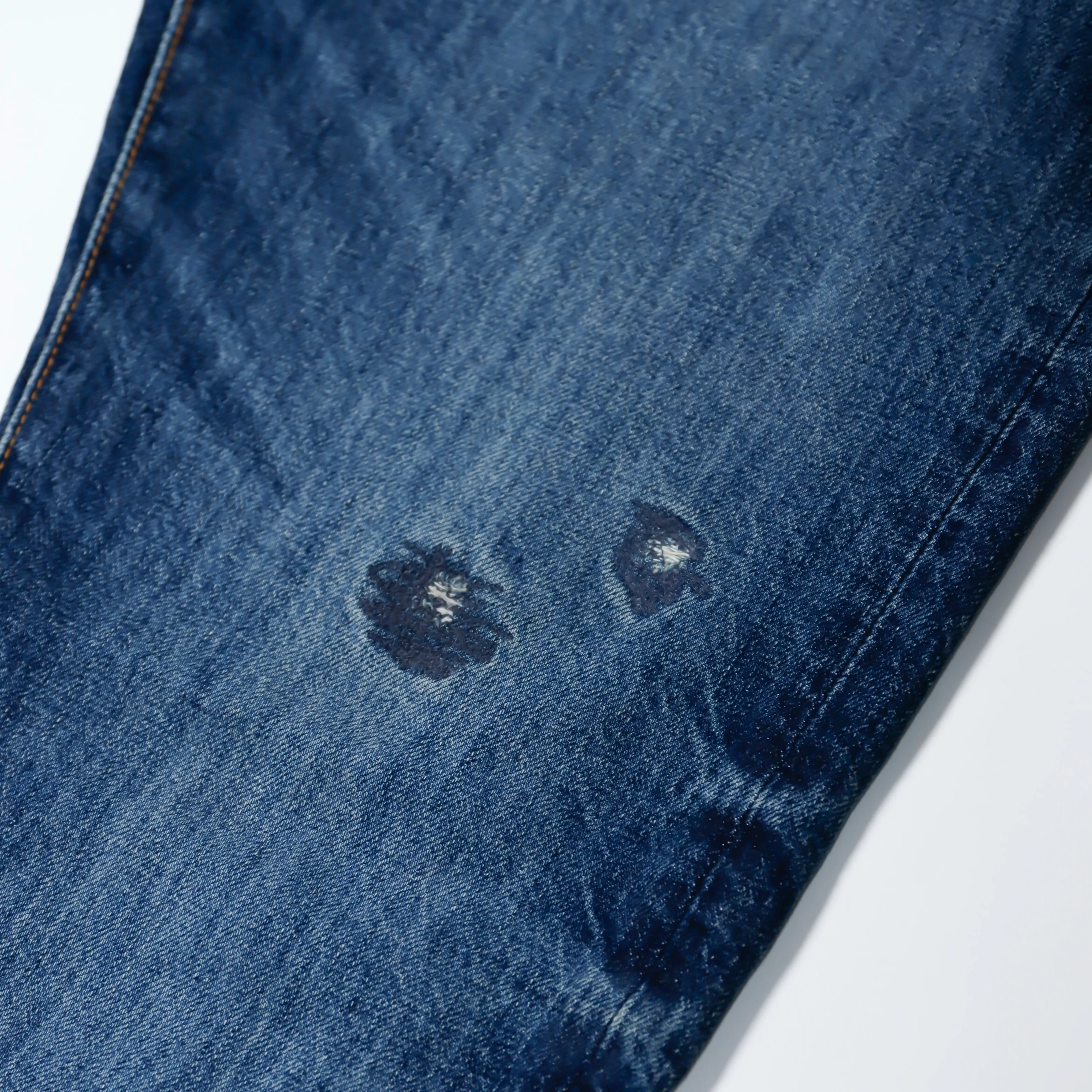 Polo Ralph Lauren - Varick Slim Straight Jean: Rip and Repair - Image 3