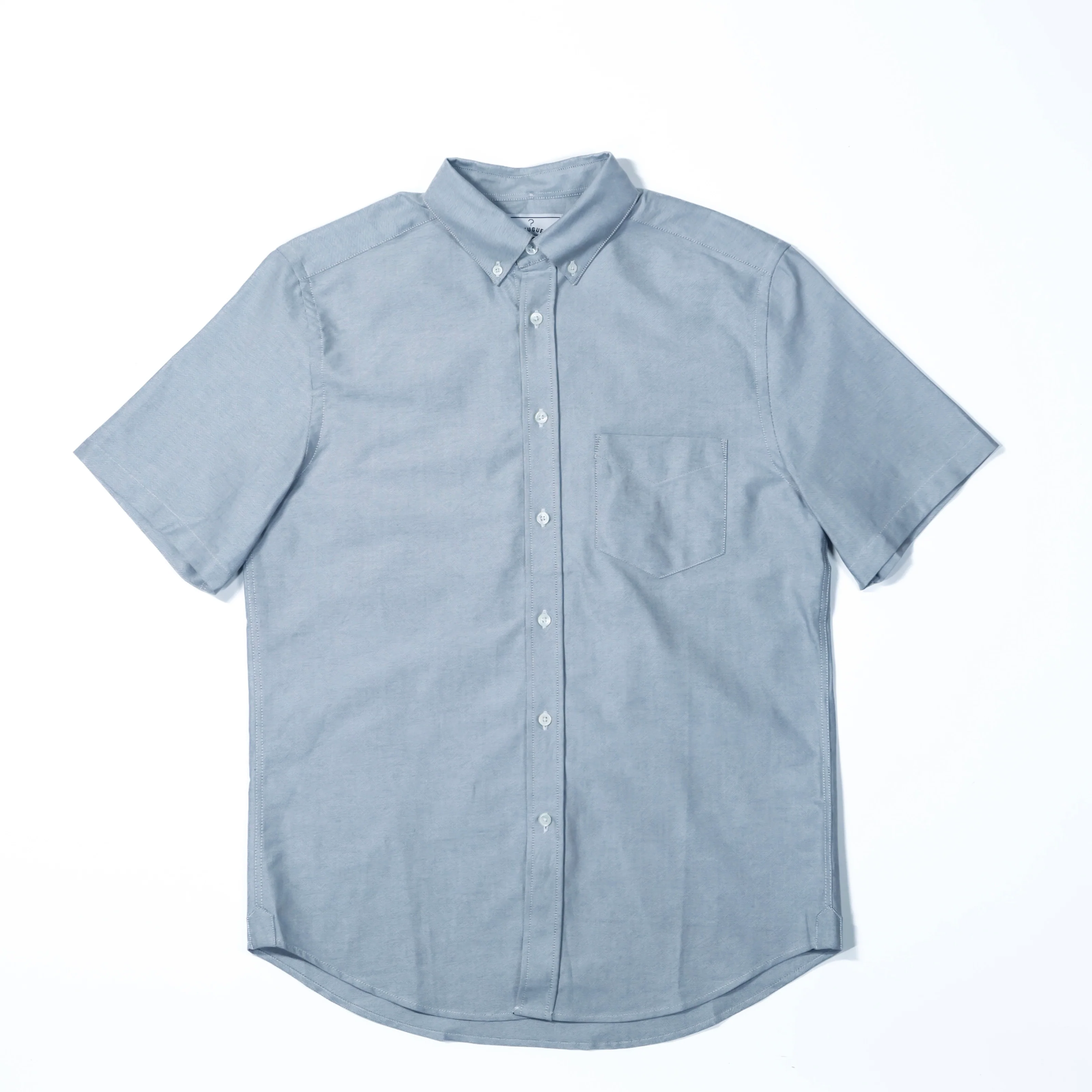 Portuguese Flannel - Belavista S/S in Black Oxford Cloth